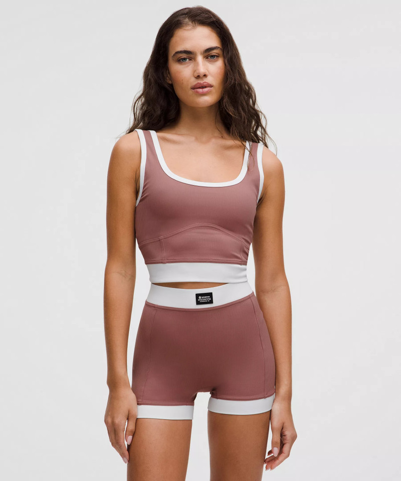 Ribbed Nulu Cropped Tank Top 1