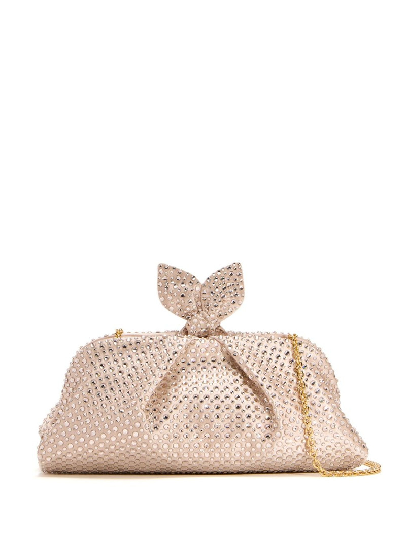 crystal-embellished clutch bag 1