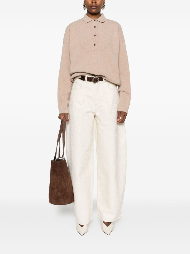 JACQUEMUS button polo-neck sweater outlook