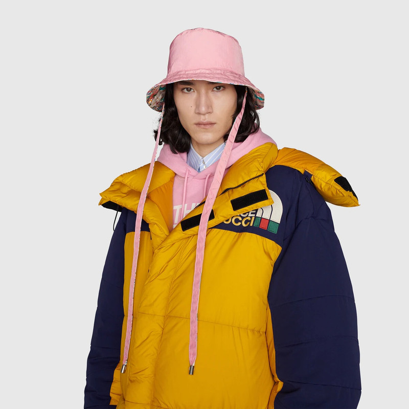 The North Face x Gucci reversible bucket hat 8
