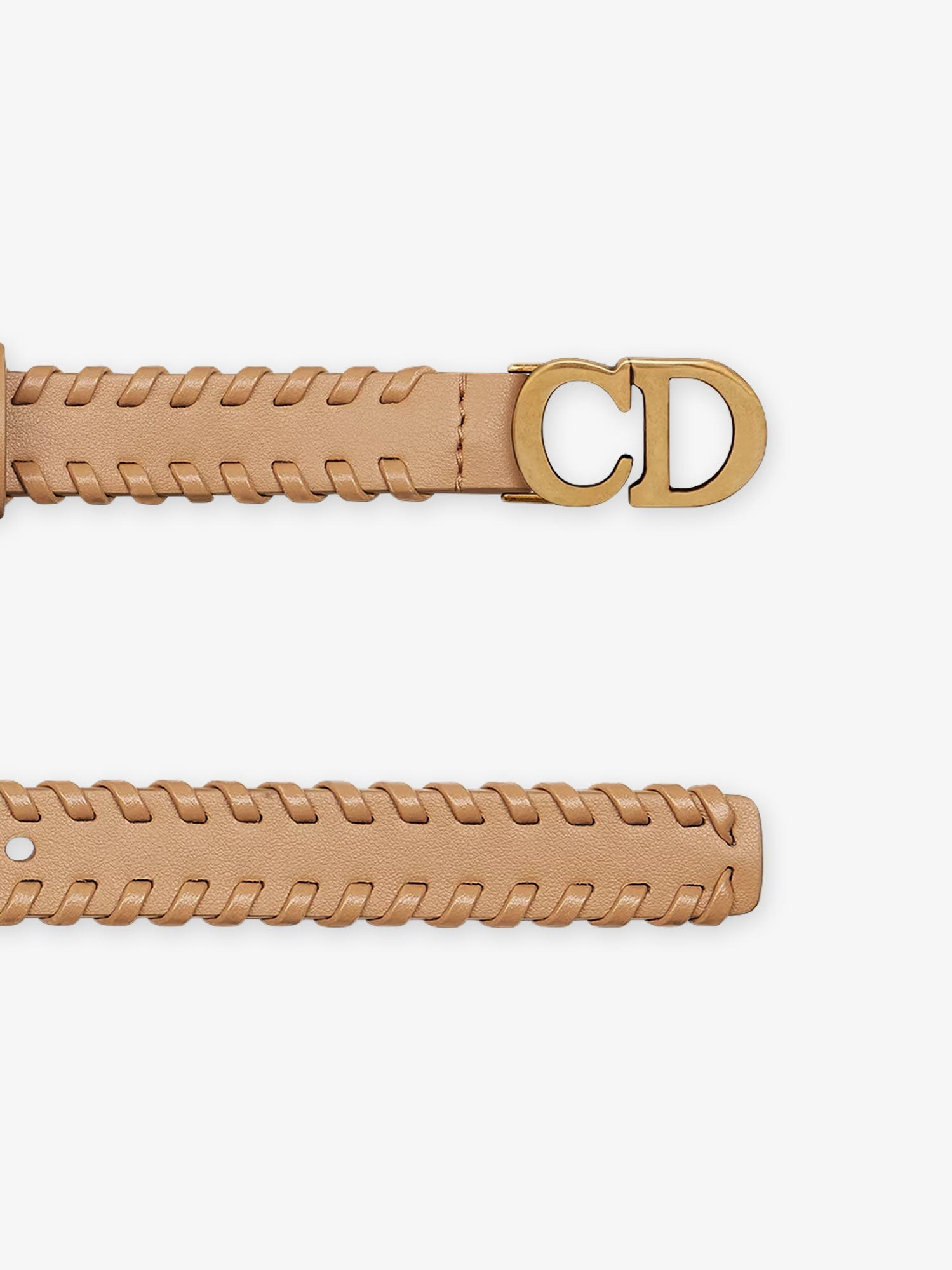 Dior Saddle Leather Belt - 2