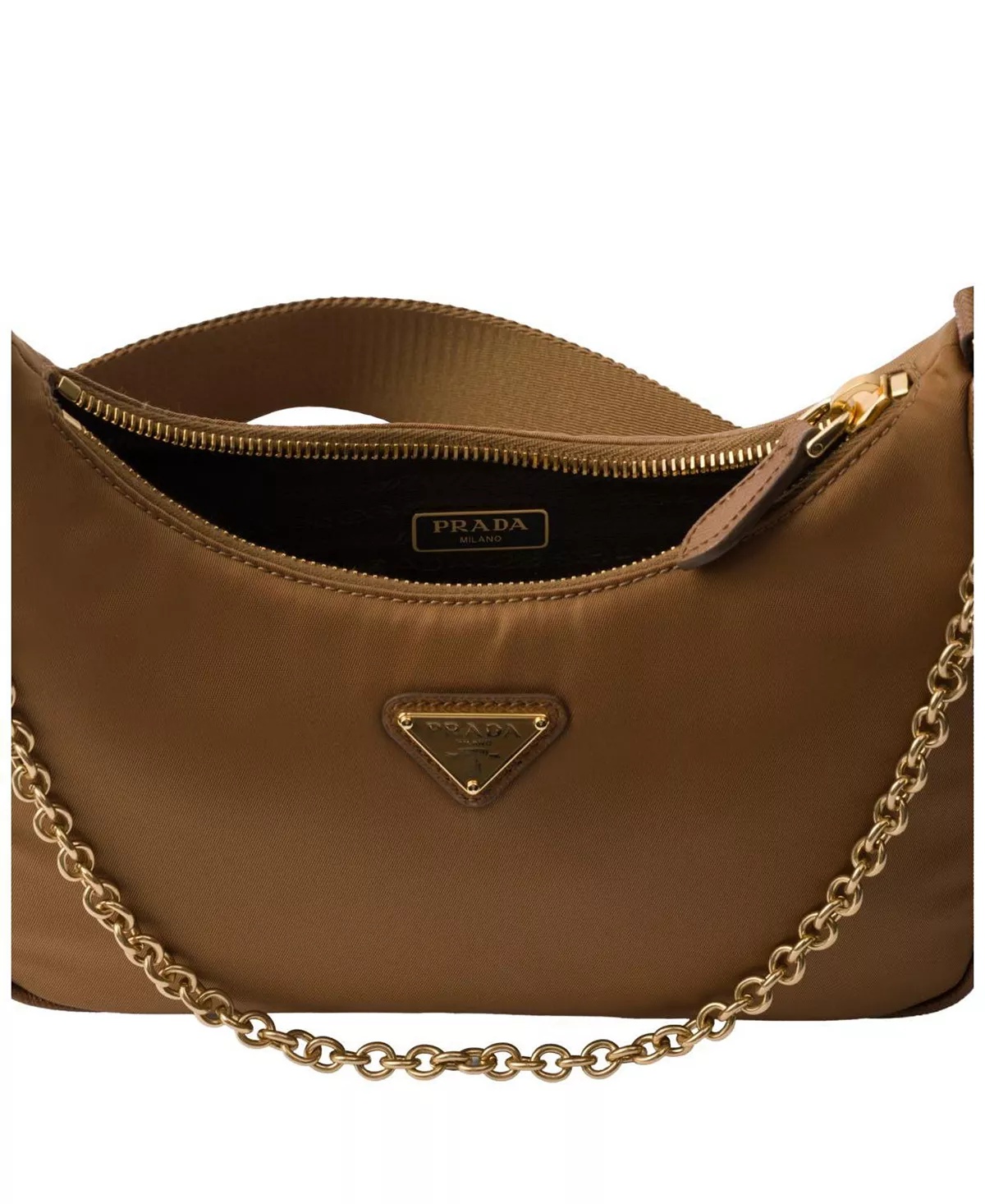 Re-Edition 2005 Re-Nylon Bag with Saffiano Mini Bag - 2