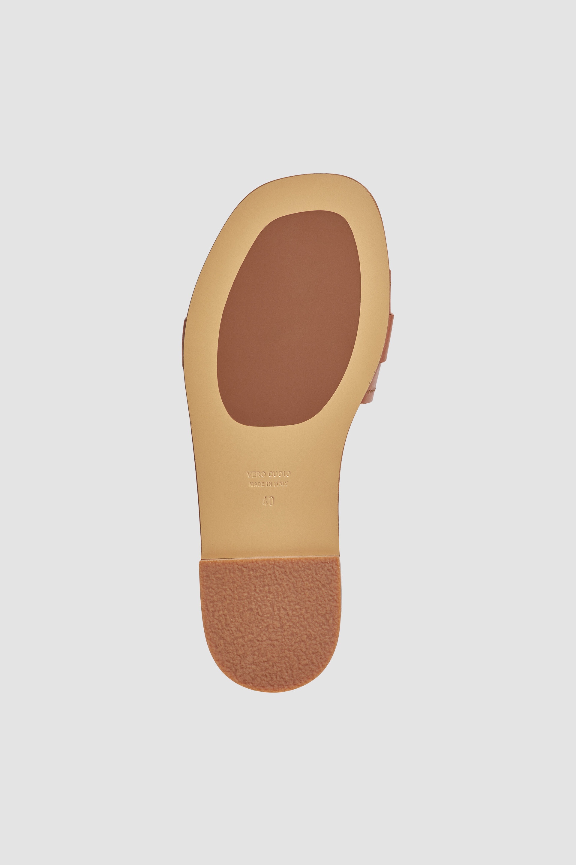 Bell Leather Slides - 5