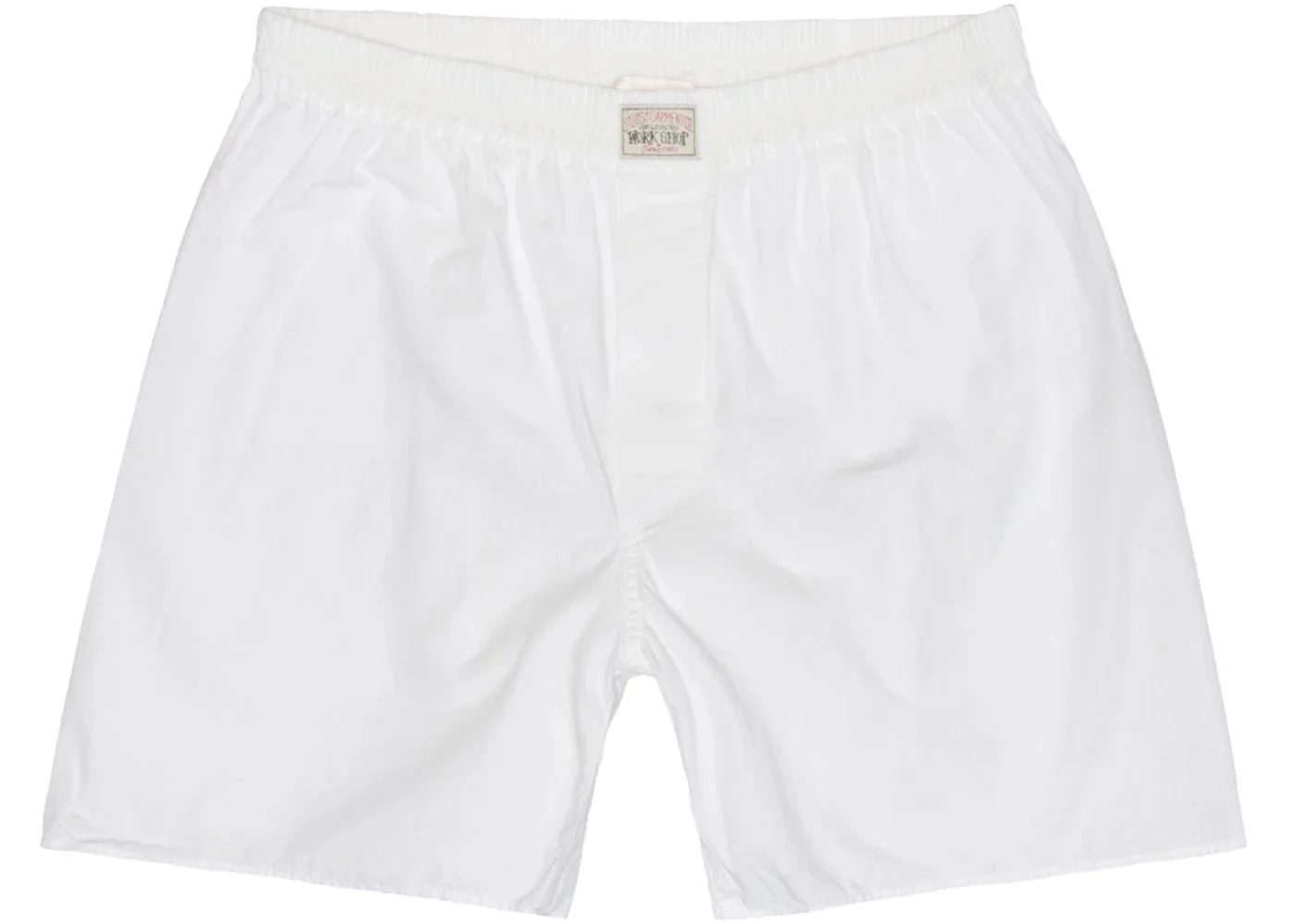 Stussy x Our Legacy Work Shop Boxer Short White Poplin - 1
