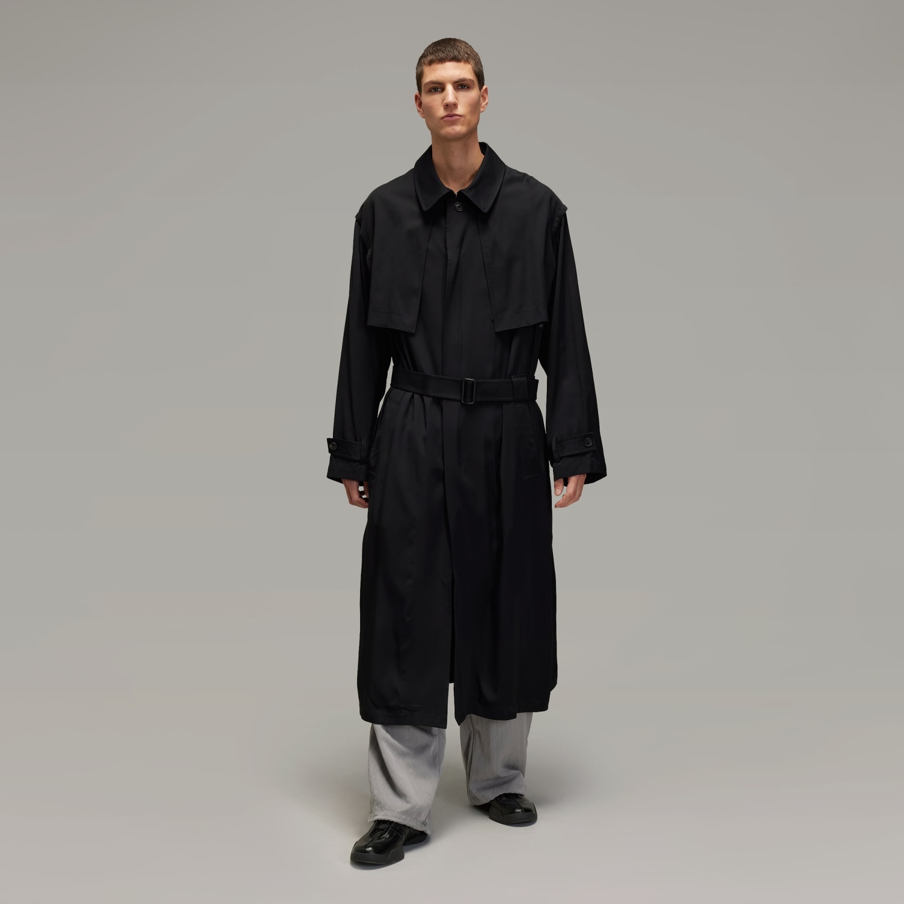 Y-3 Rayon Twill Coat - 2