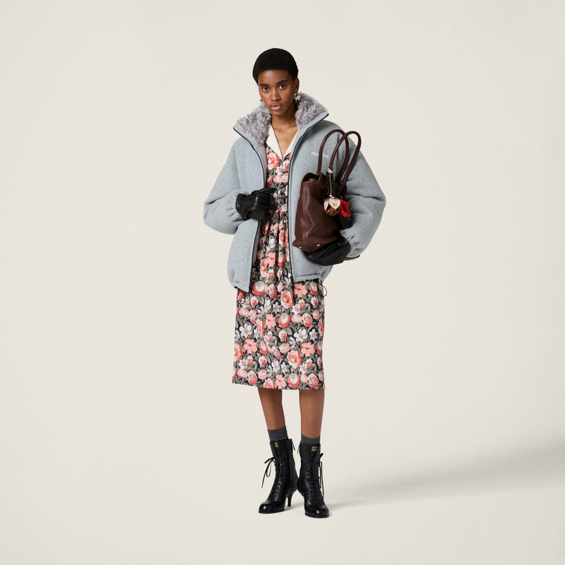Miu Miu Fleece down jacket outlook