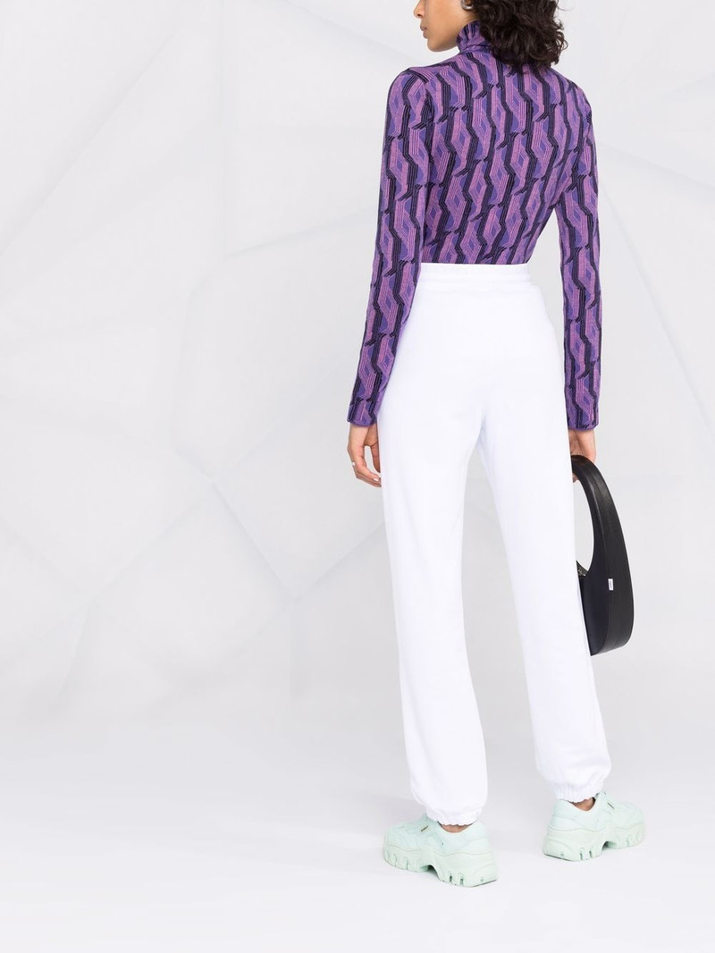 logo-print cotton track pants 4