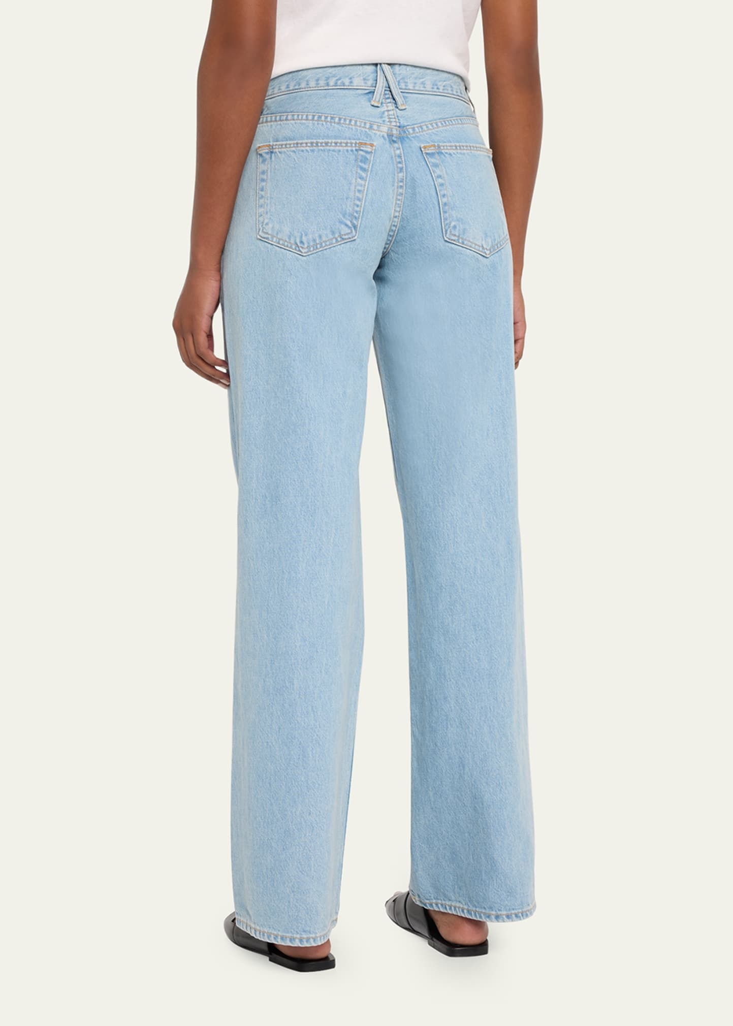 Mica Low-Rise Wide Relaxed Jeans - 3