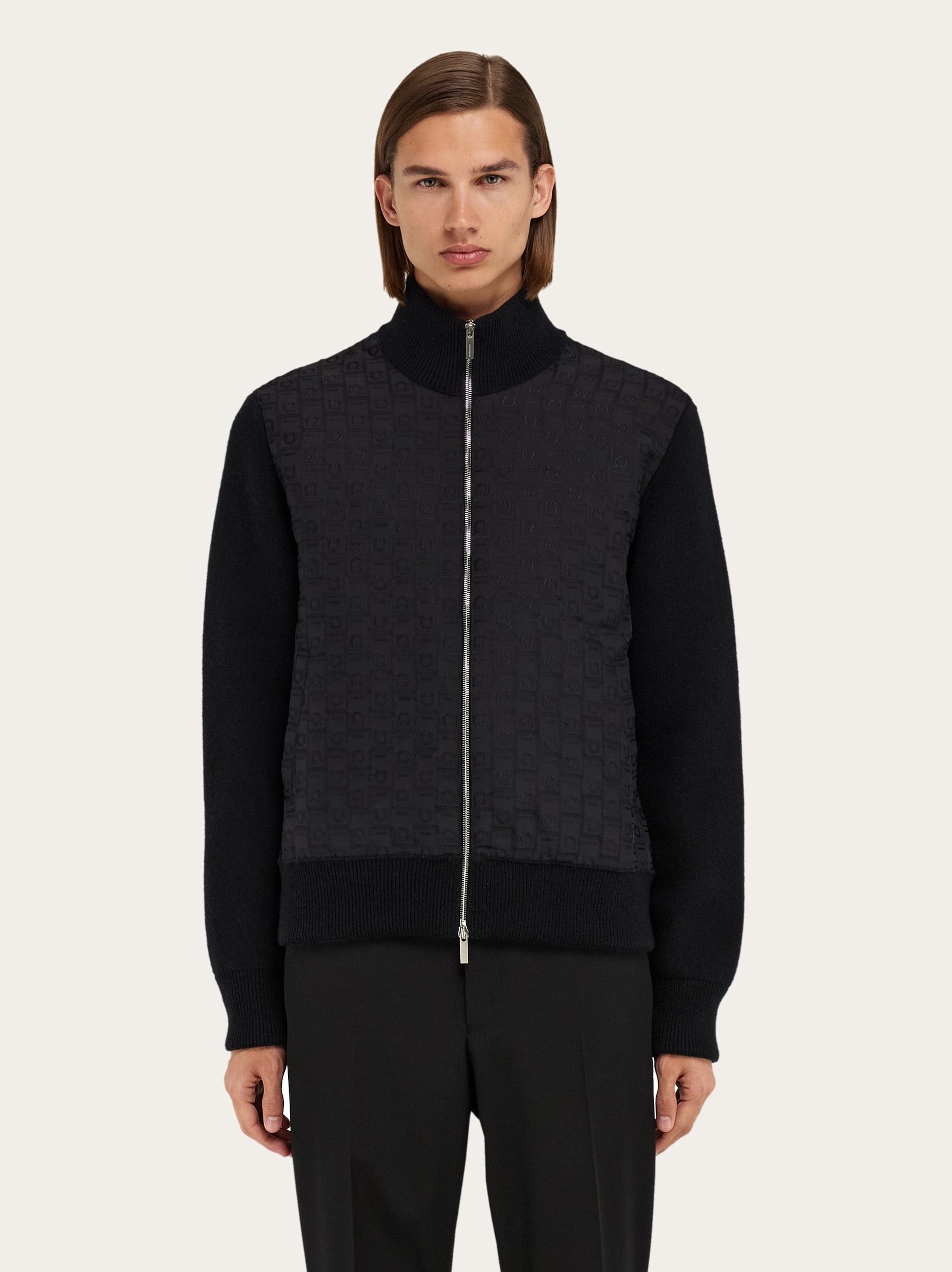Knitted bomber jacket - 2