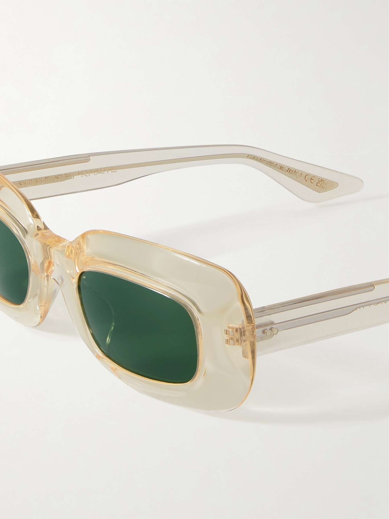 + Oliver Peoples 1966C oversized rectangular-frame acetate sunglasses - 4