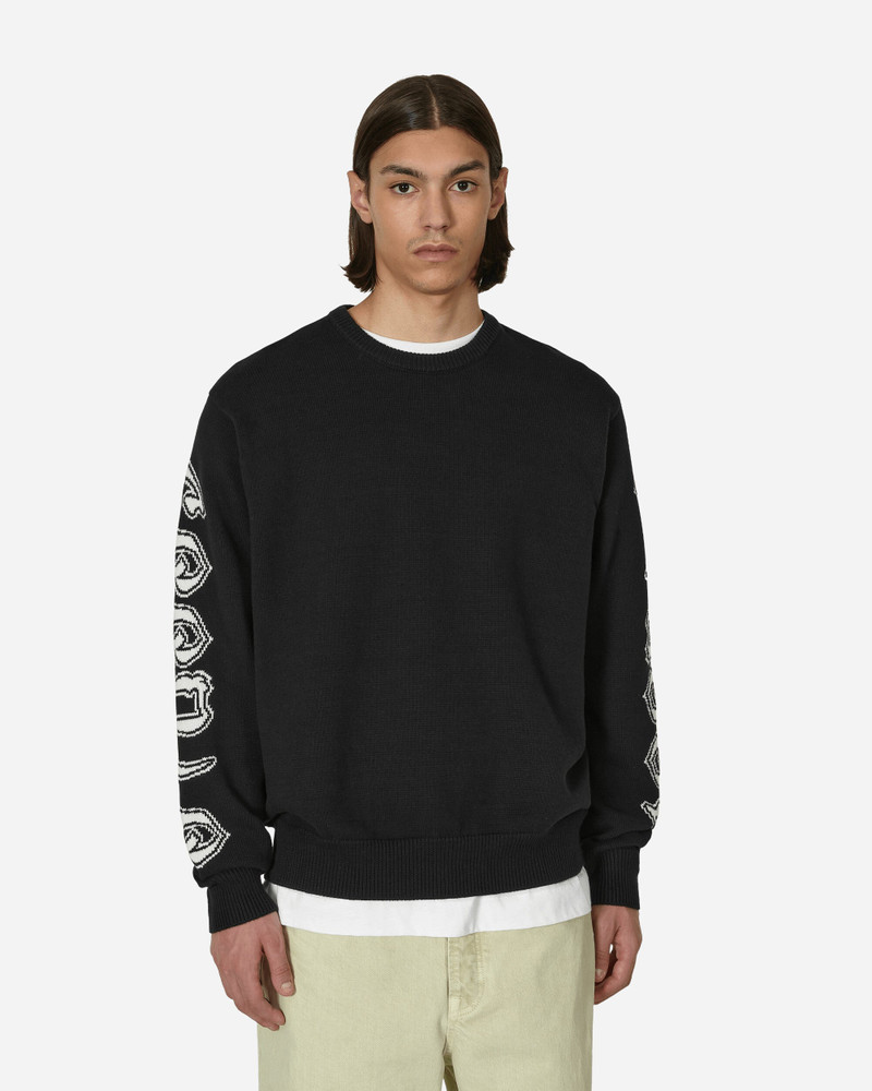 Sleeve Logo Sweater Black - 1