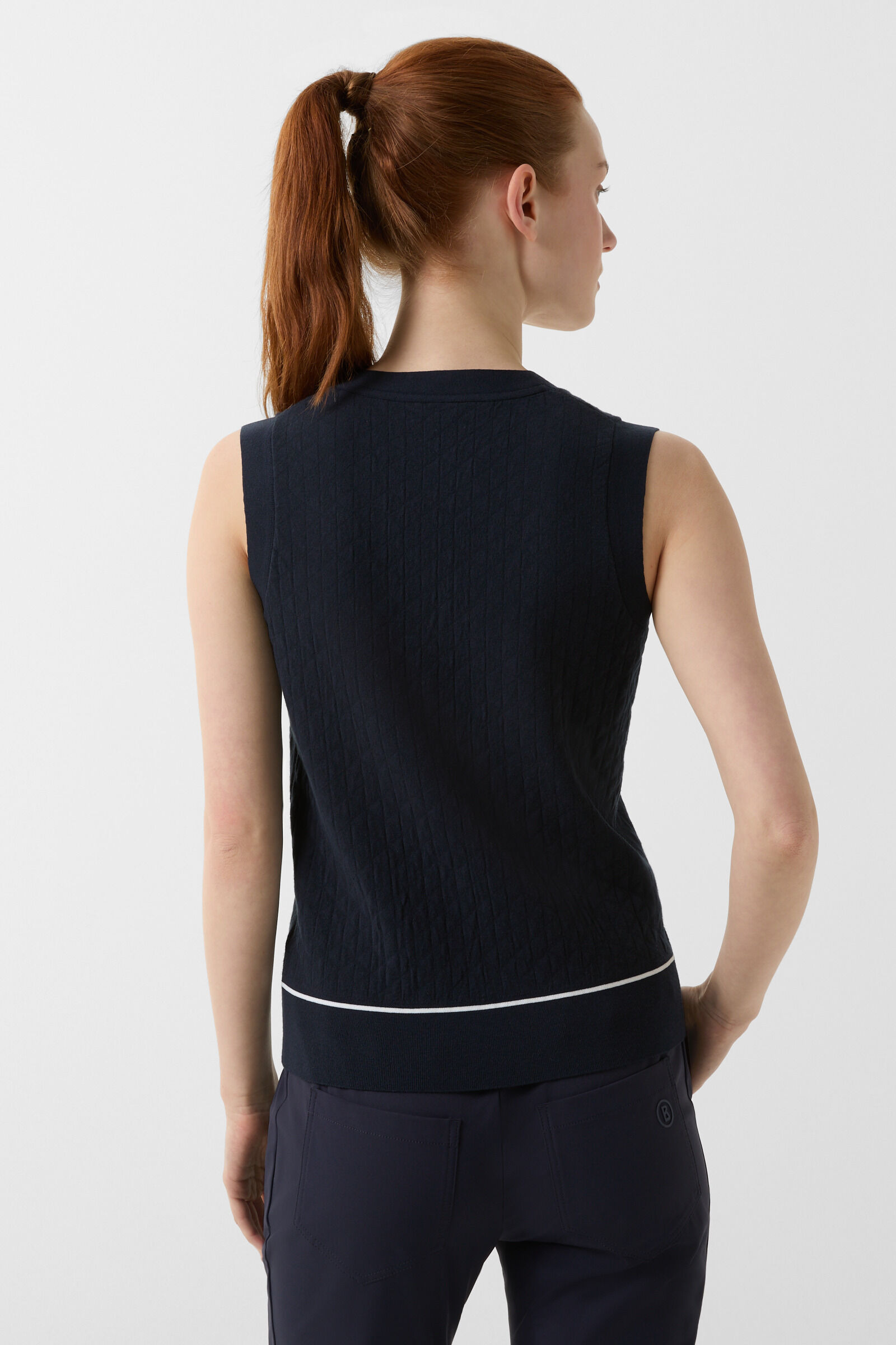 Peani pullover in Navy blue - 3