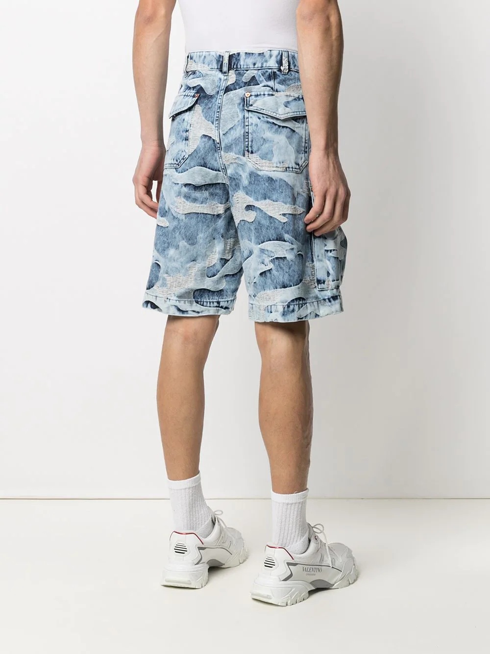 camouflage-pattern bermuda shorts - 4