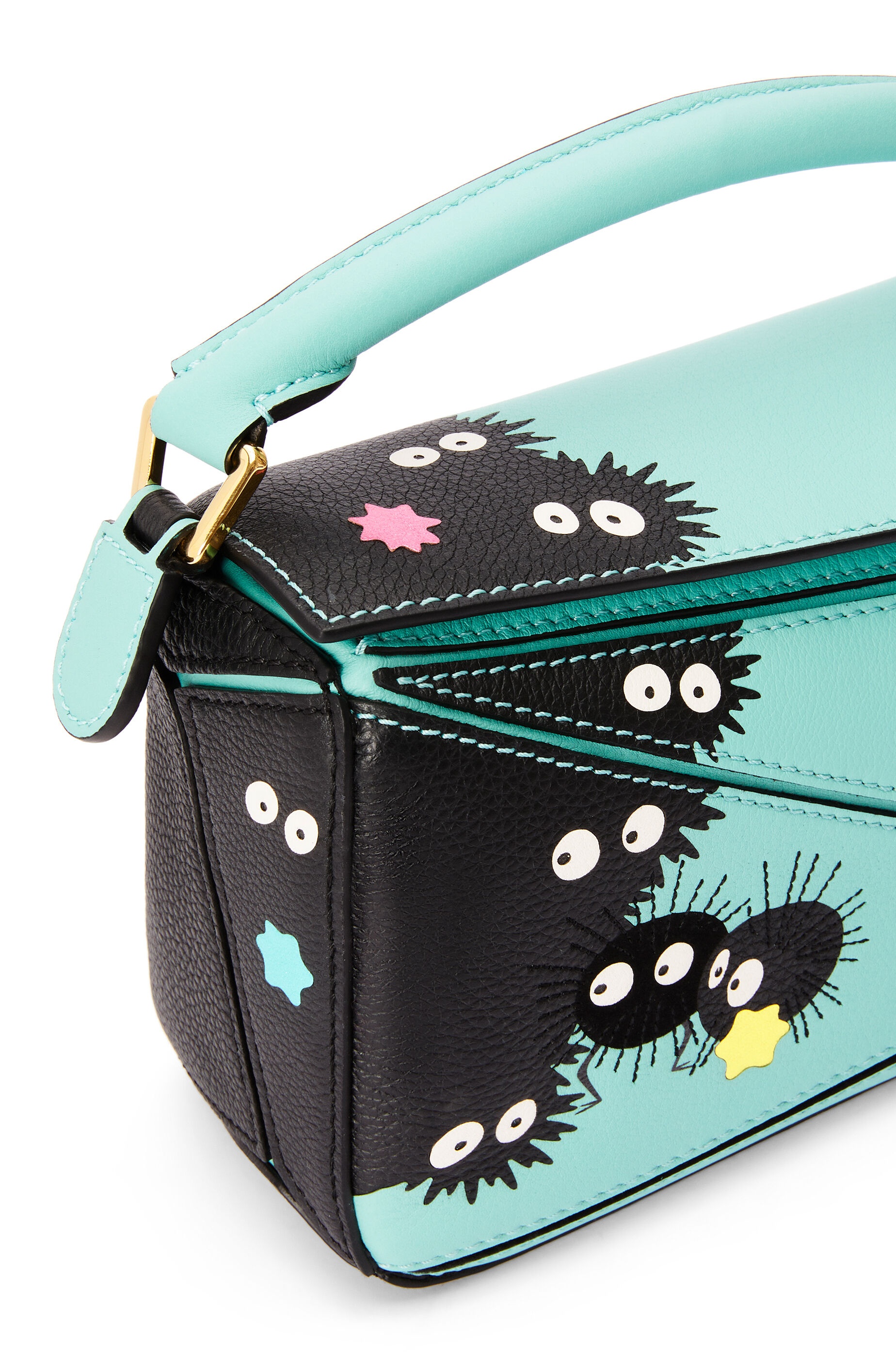 Susuwatari Mini Puzzle bag in classic calfskin - 8