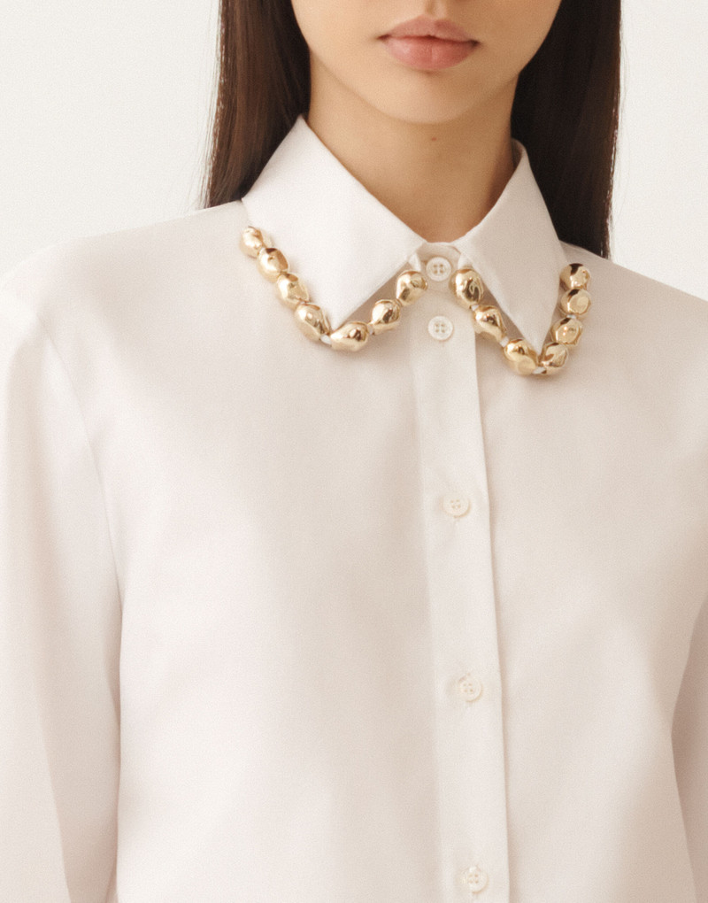 Poplin boxy shirt 5
