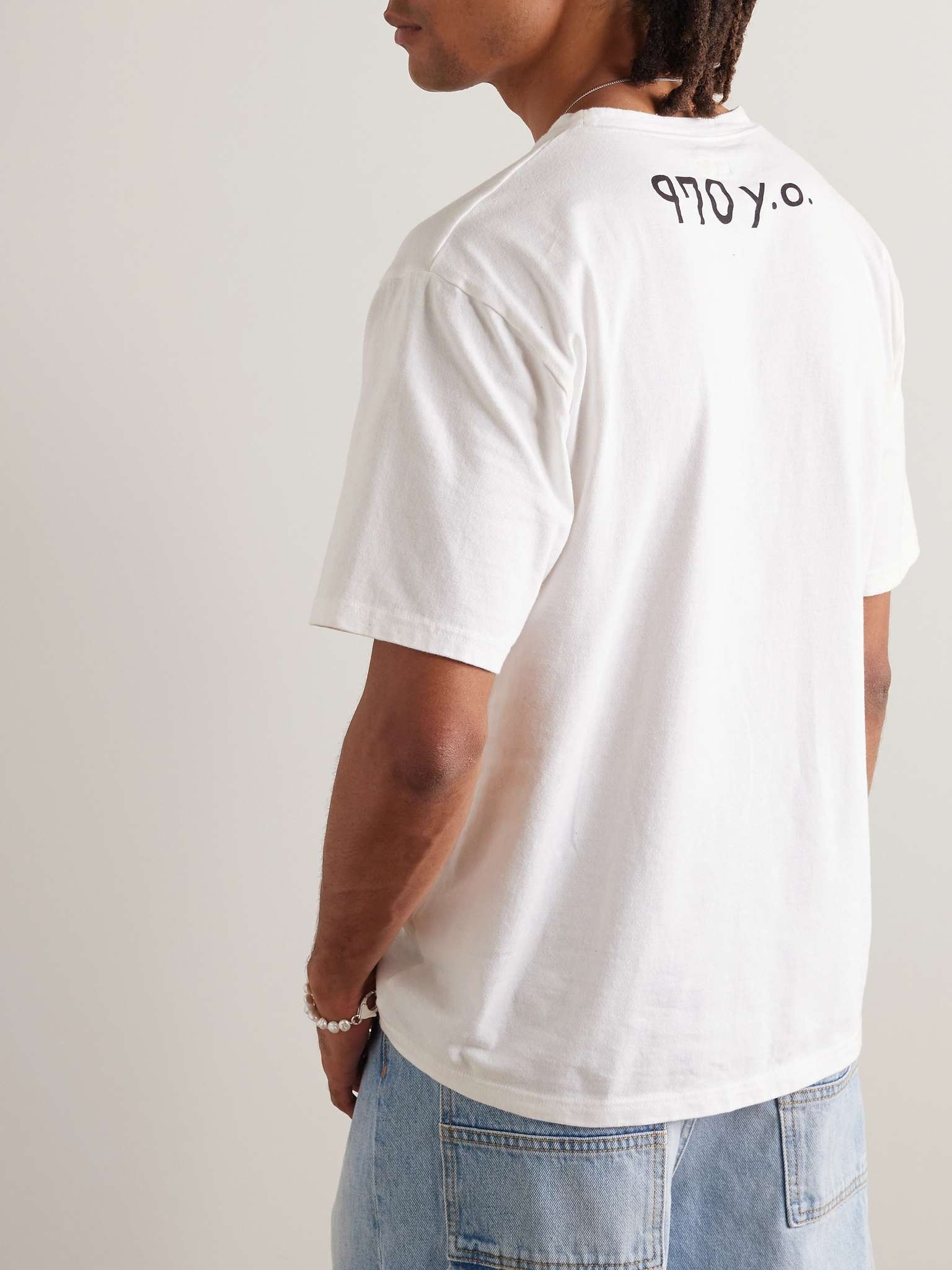 Rainbow Trunky Logo-Print Cotton-Jersey T-Shirt - 3
