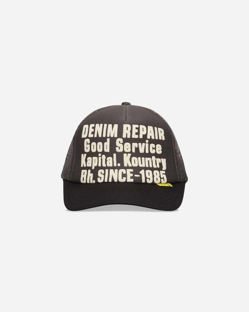 Denim Repair Service Track Cap Grey / Black 2