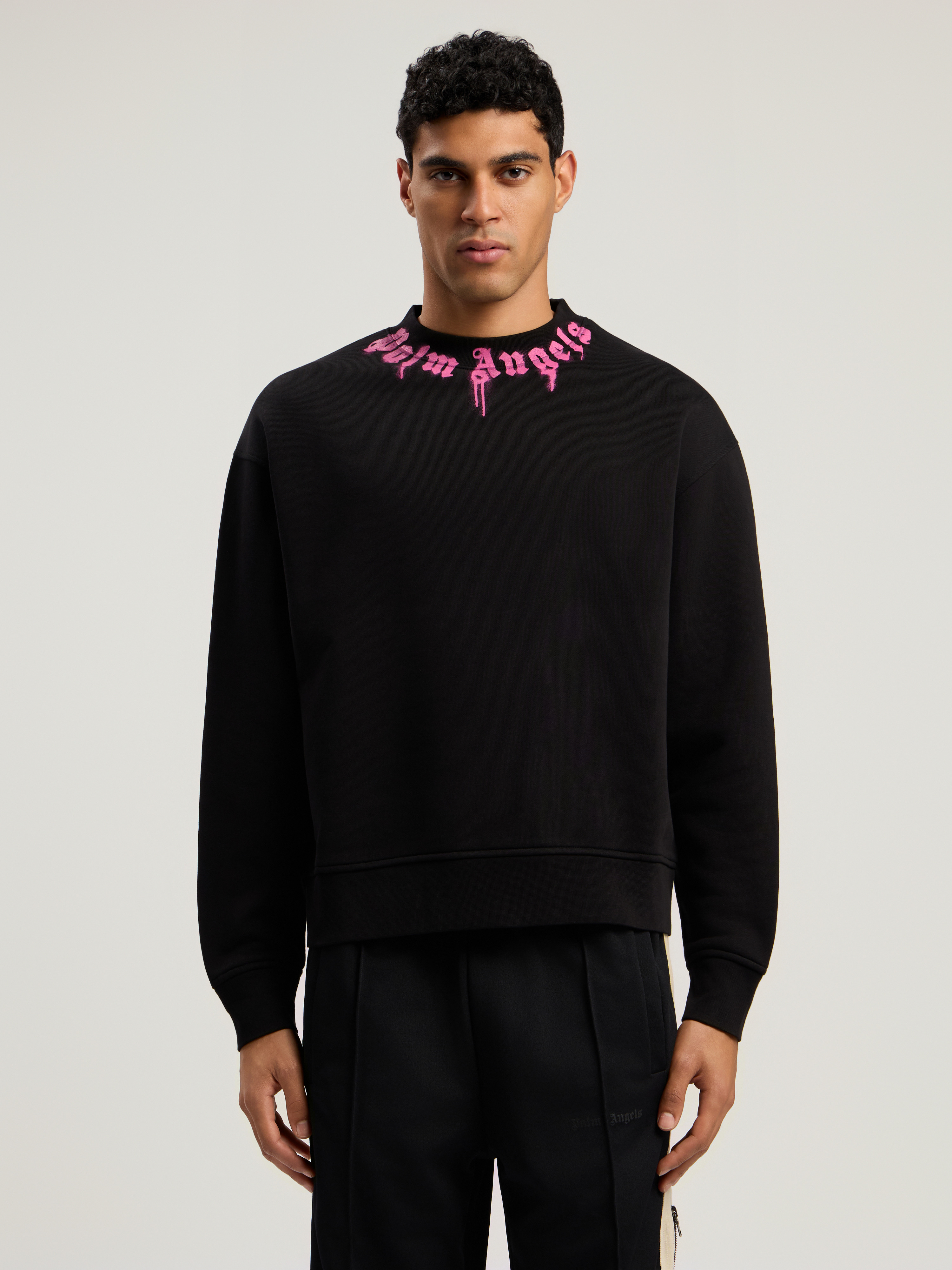 Neck Logo Crew Sweatshirt - 3