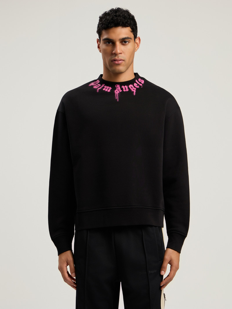 Neck Logo Crew Sweatshirt 3