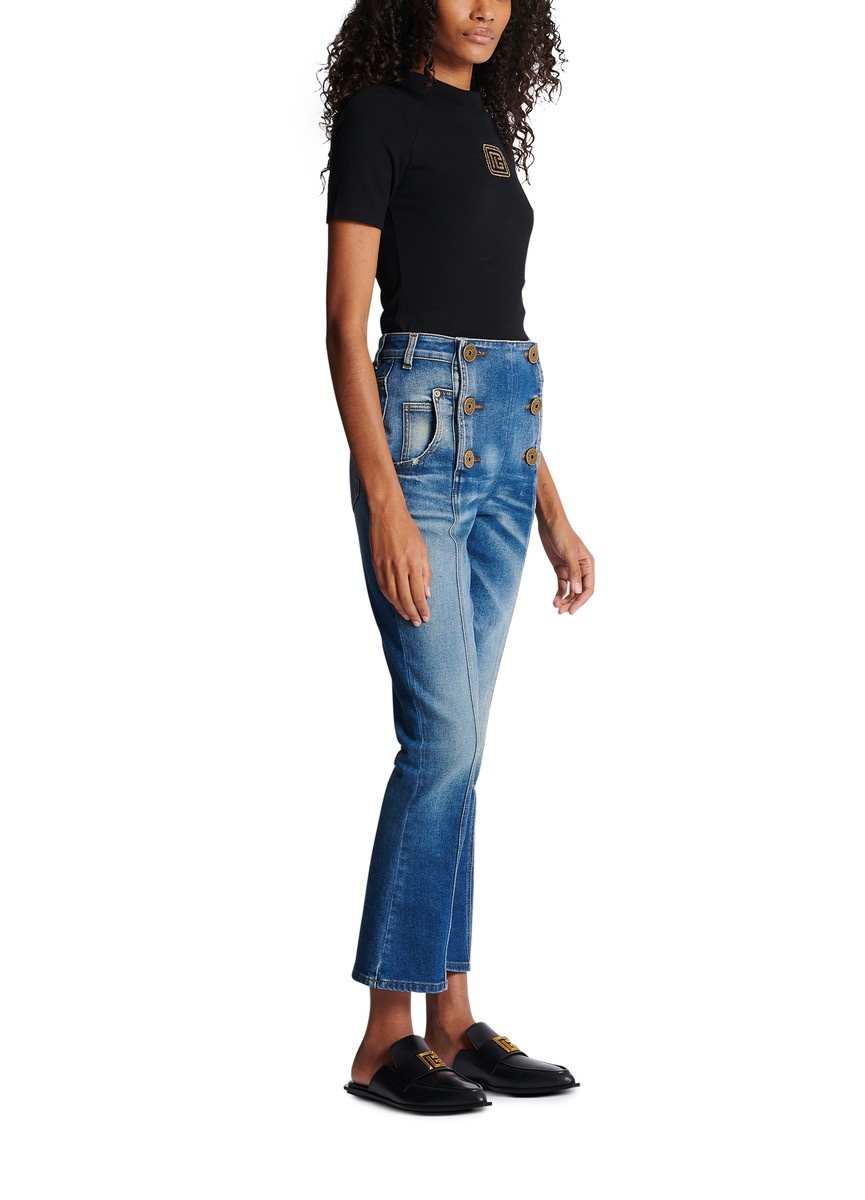 Denim bootcut jeans - 7