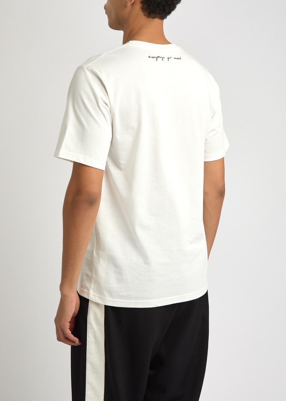 Wales Bonner Logo-print Cotton T-shirt - 3