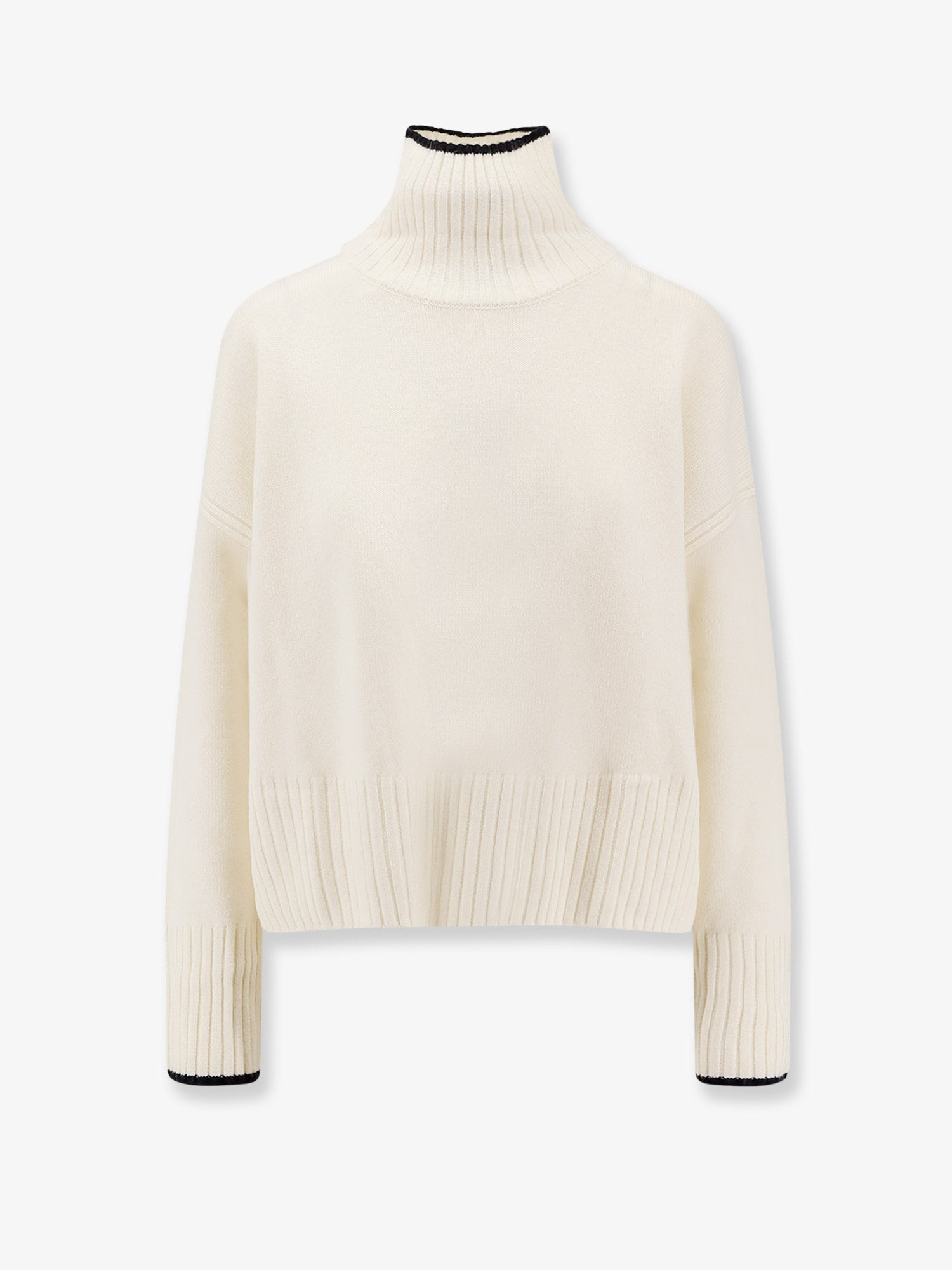 Falkland Wool And Cashmere Turtleneck Sweater - 1