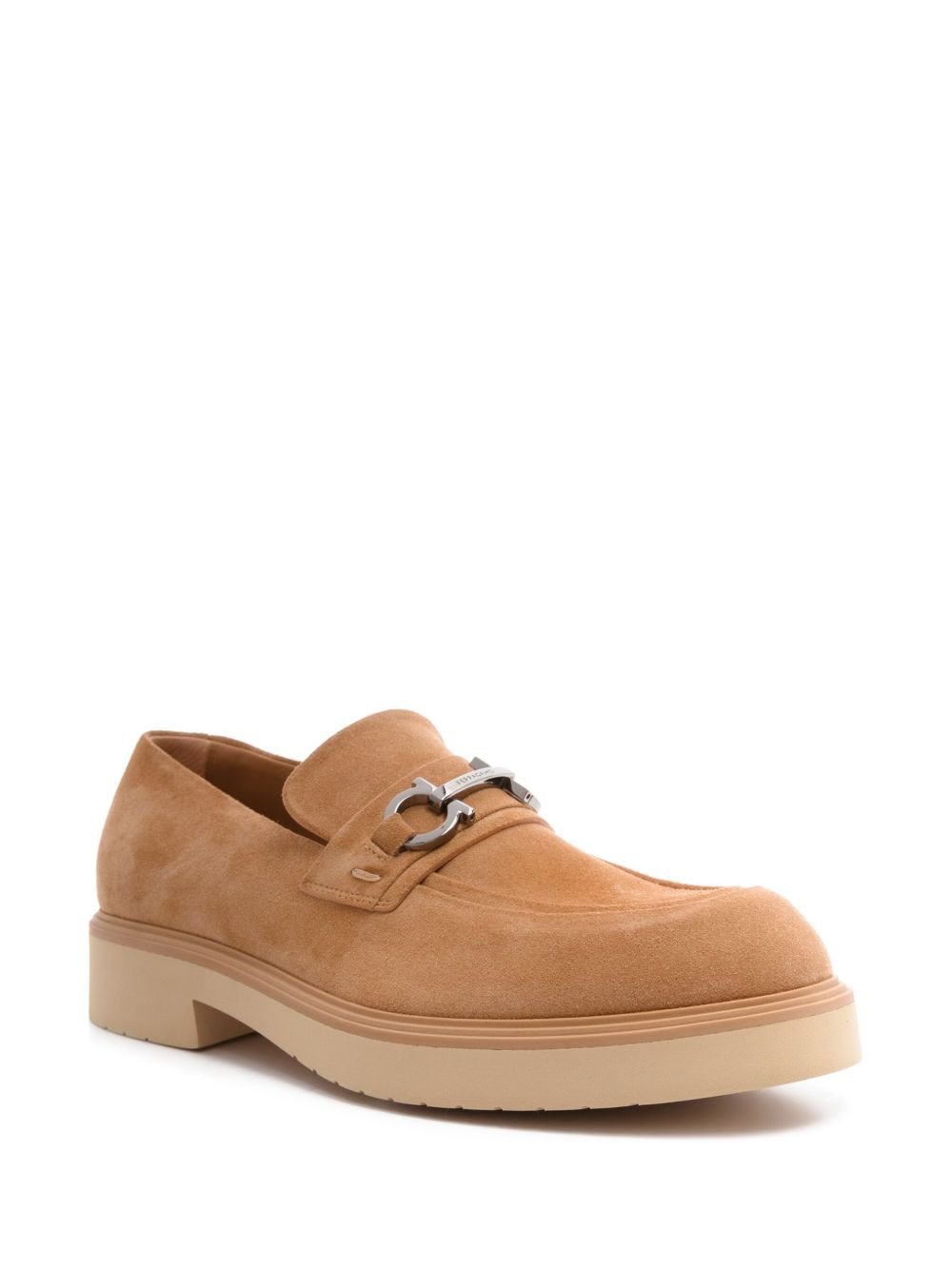 Gancini-ornament loafers - 2