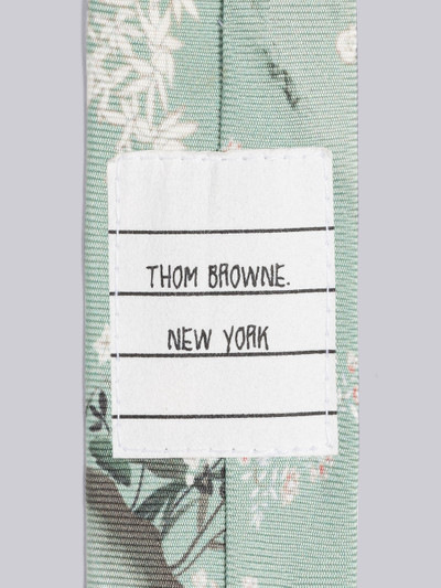 Thom Browne Printed Silk Toile Classic Tie outlook