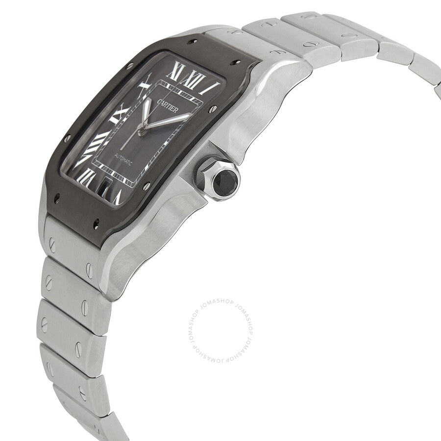 Cartier Santos Large Model Automatic Grey Dial Men's Watch WSSA0037 - 2