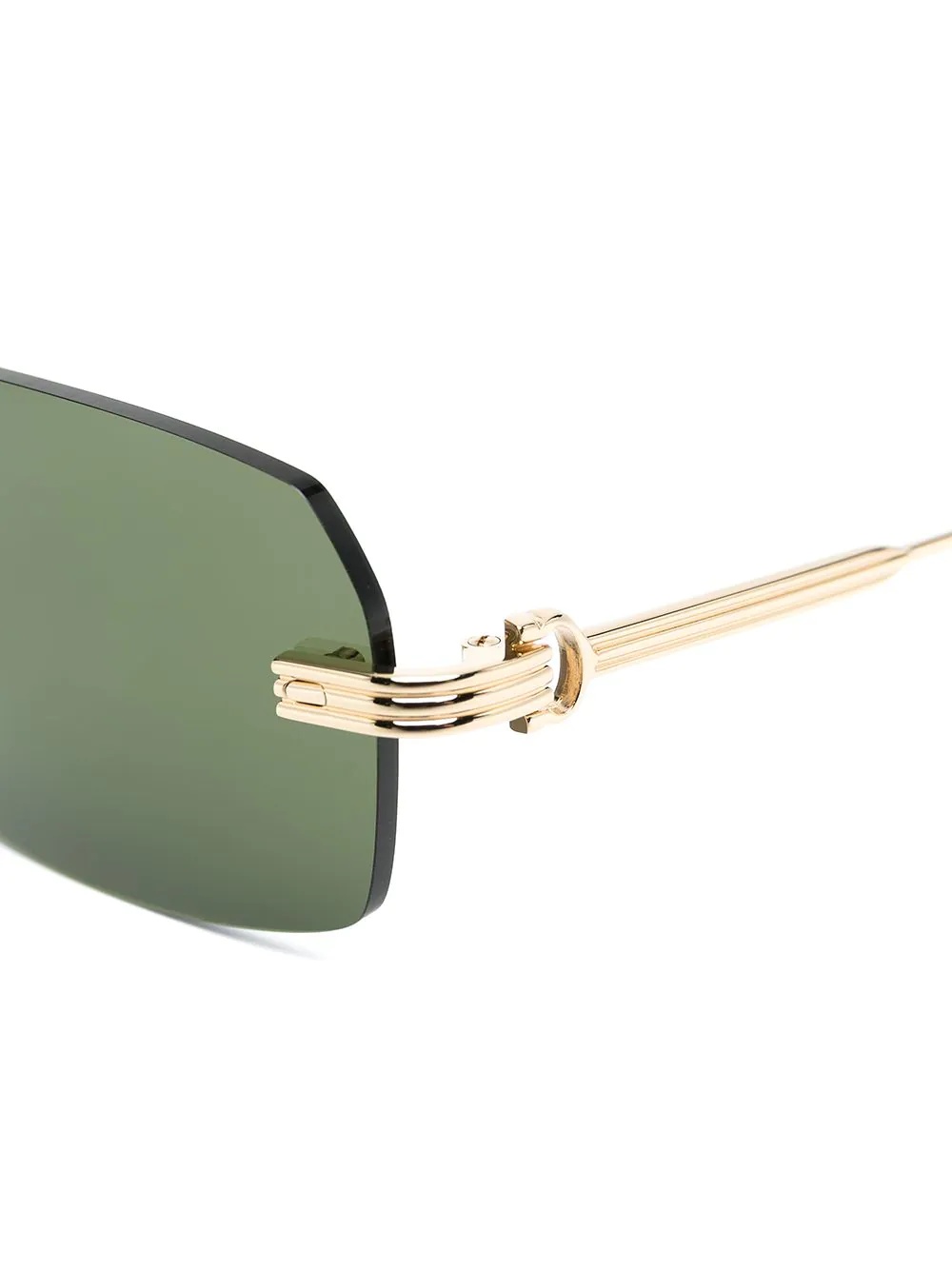 square-frame sunglasses - 3