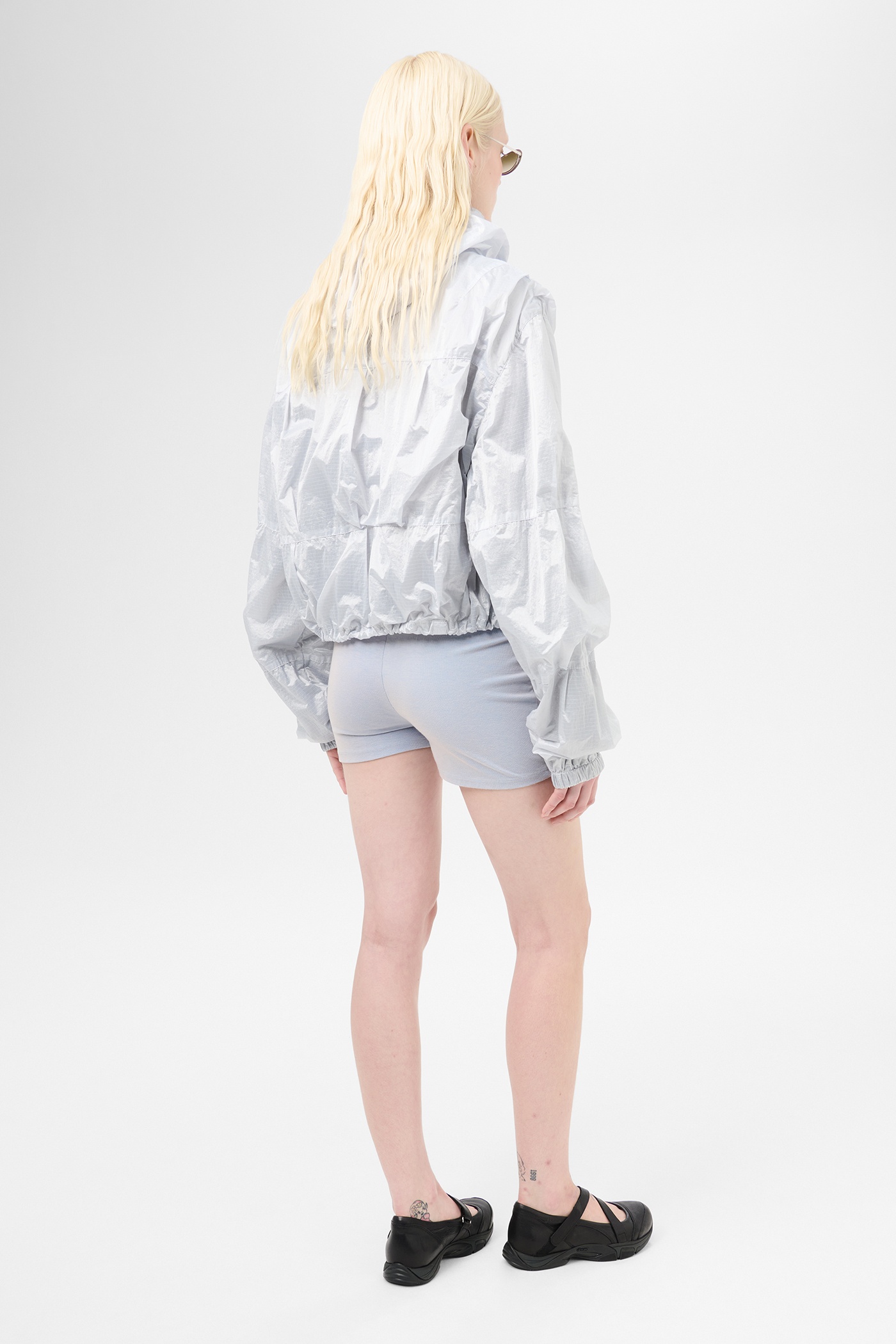 Cropped Exhale Puffa Vapor Cream Parachute Ripstop - 5