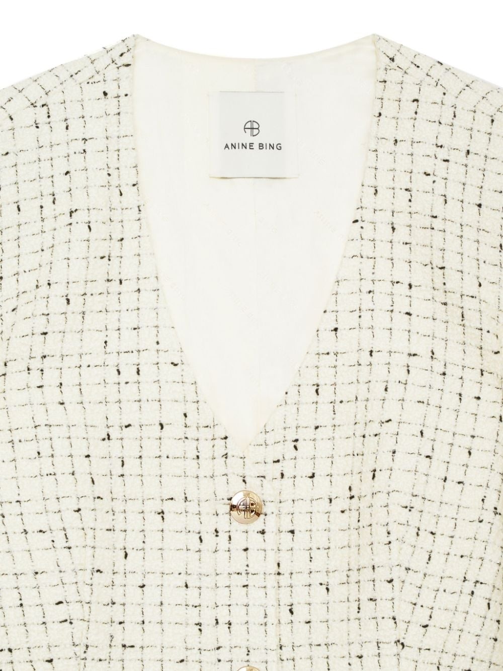 Anitta tweed cropped jacket - 4