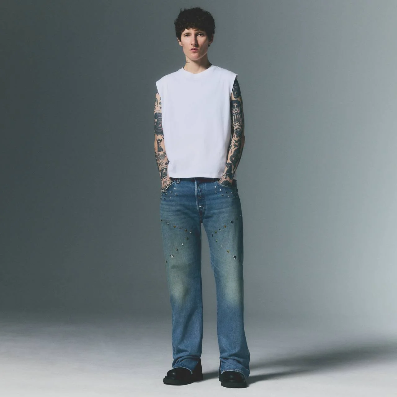 LEVI'S® PRIDE 501® ORIGINAL MEN'S JEANS - 1