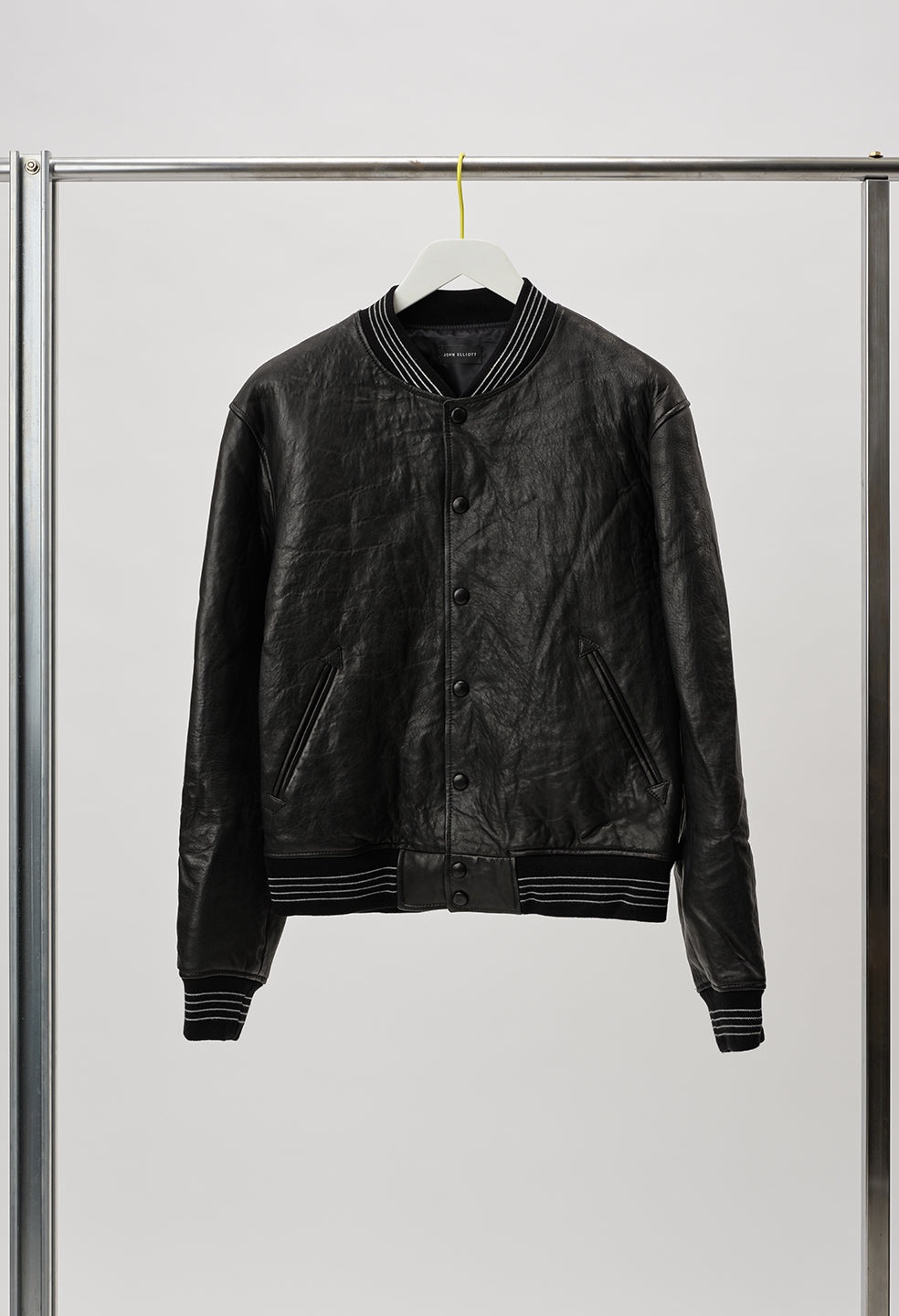 LEATHER STADIUM JACKET - 12