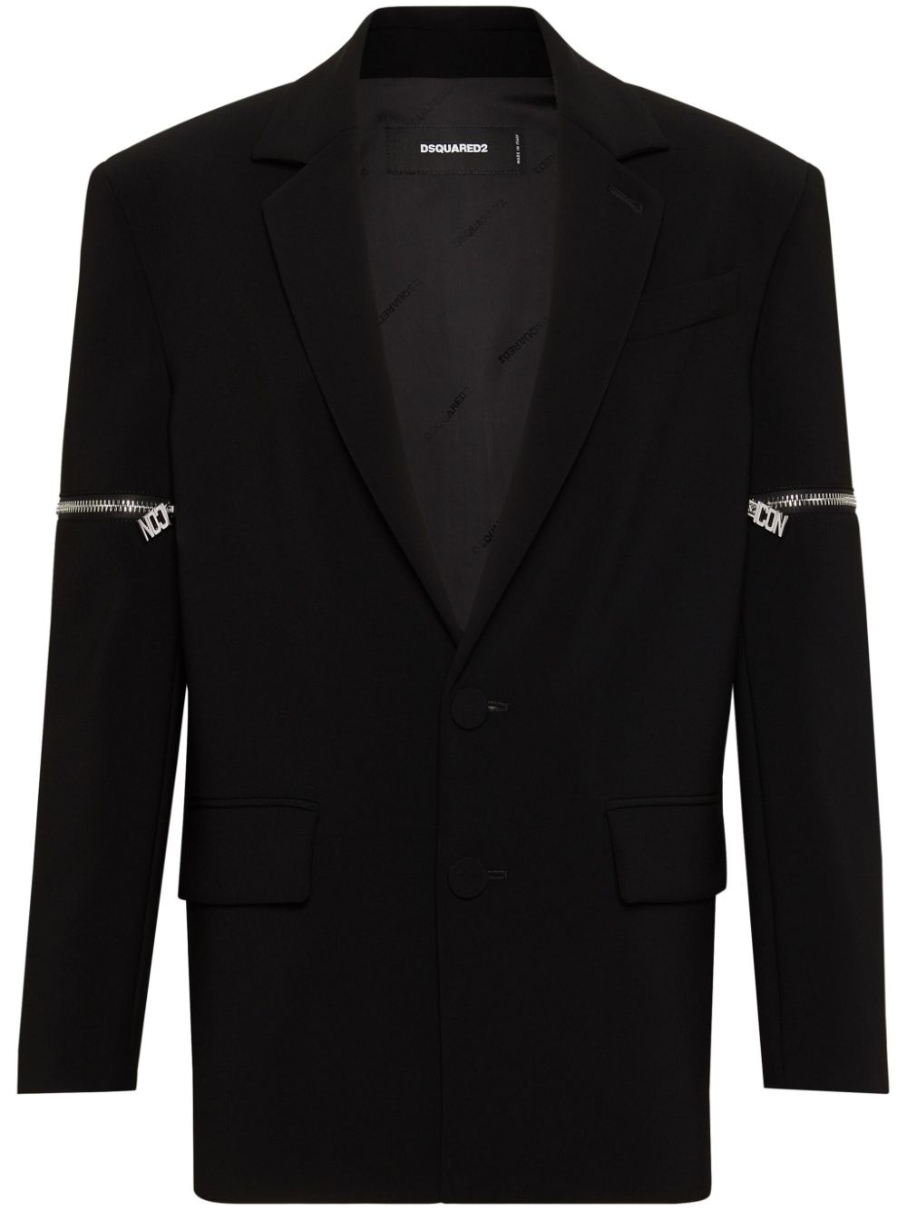 Icon single-breasted blazer - 1