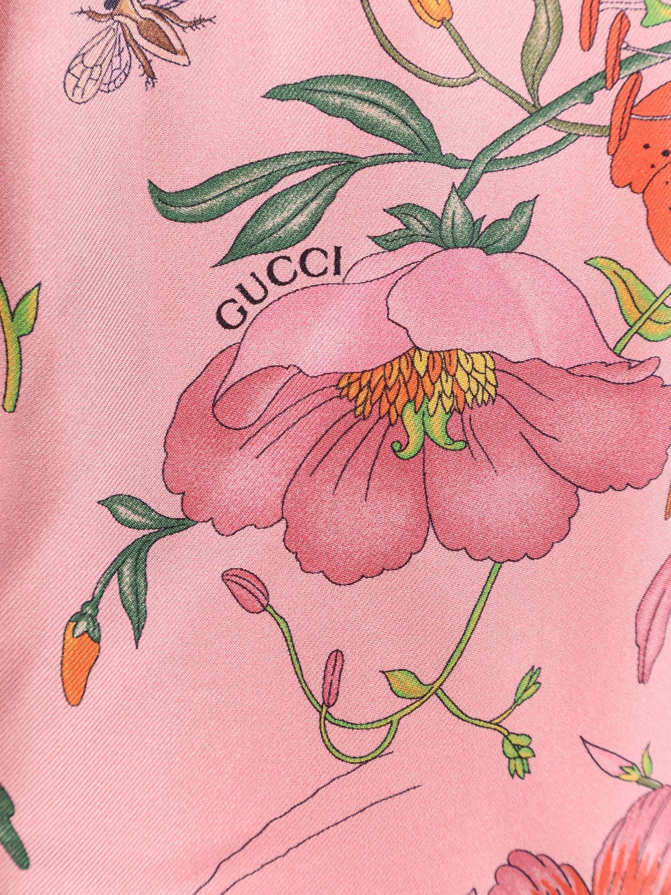 Gucci Women Silk Trousers With Gucci Flora Print - 5