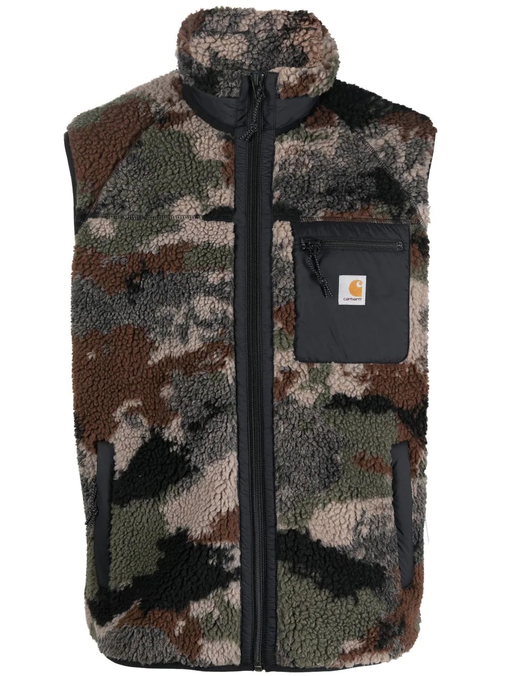 Prentis camouflage-print vest - 1