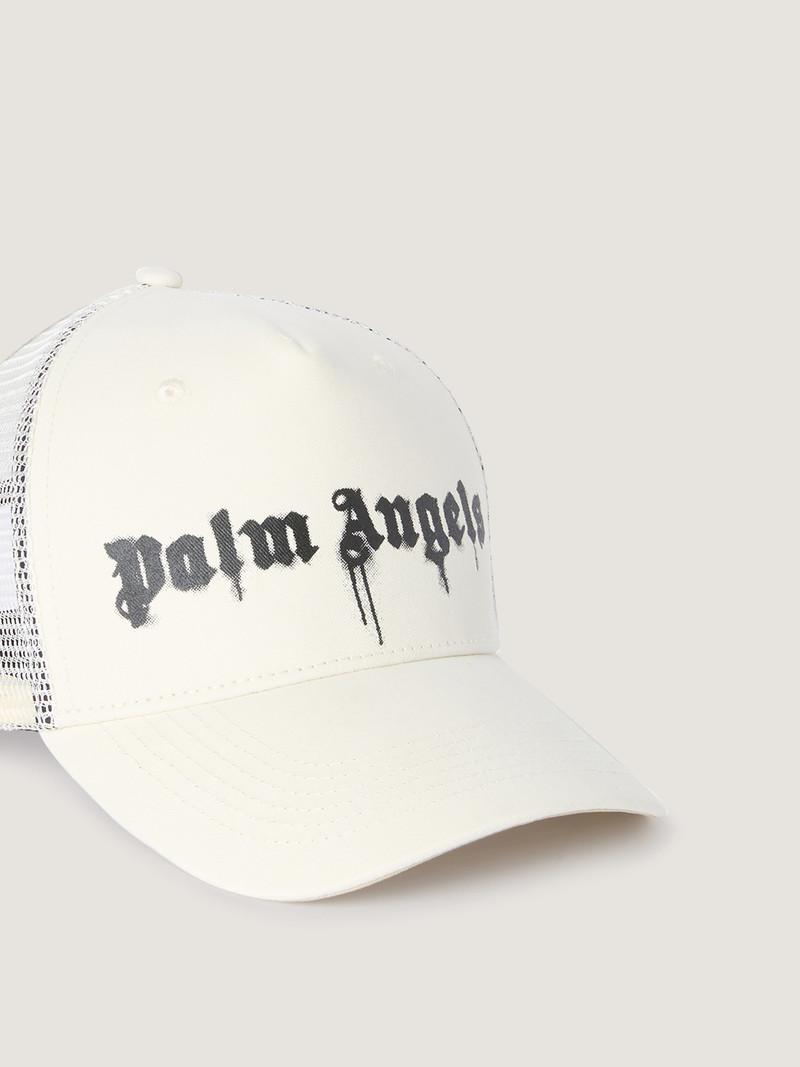 Palm Angels Spray Logo Trucker Cap outlook