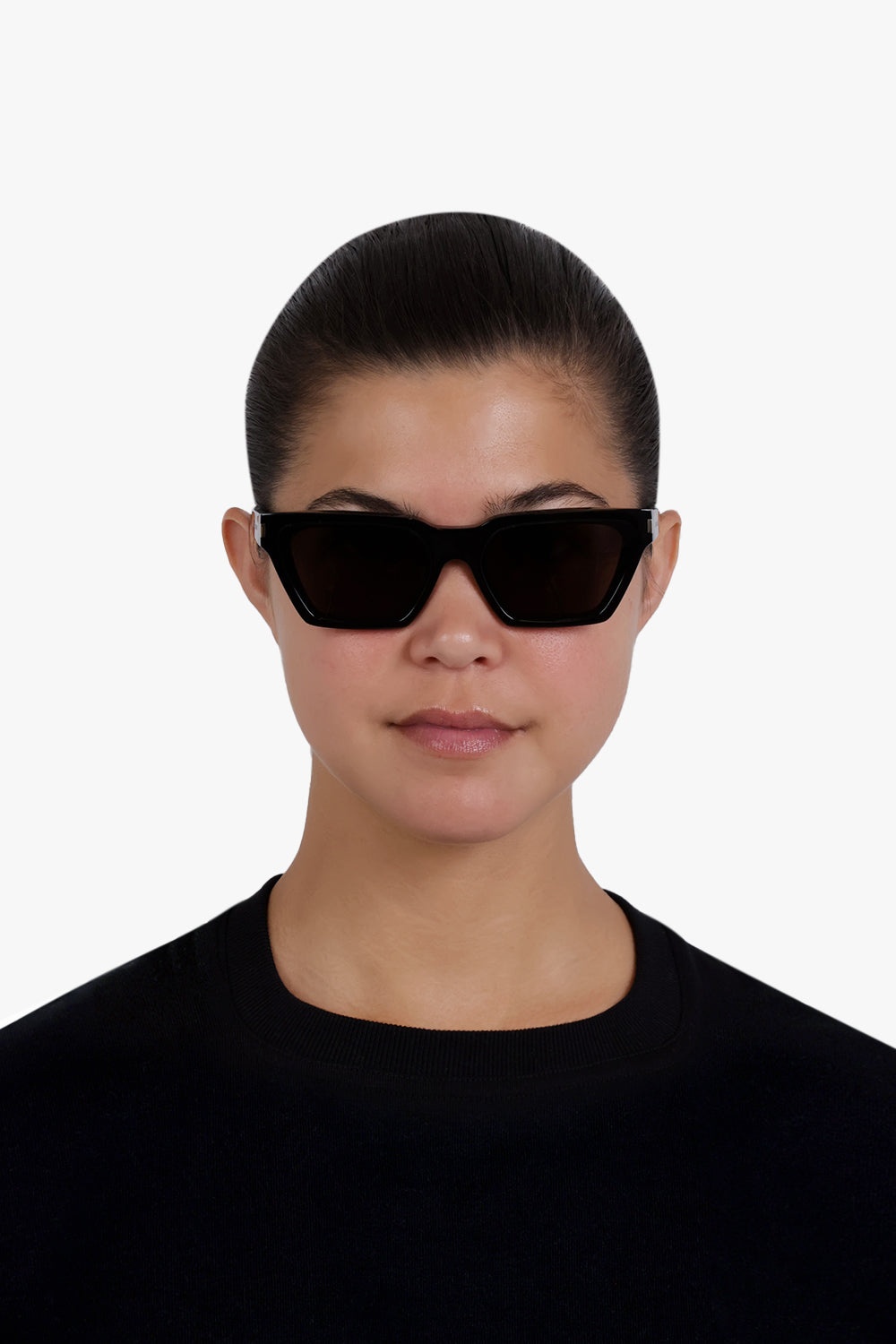 SL 402 SQUARE SUNGLASSES | BLACK - 4