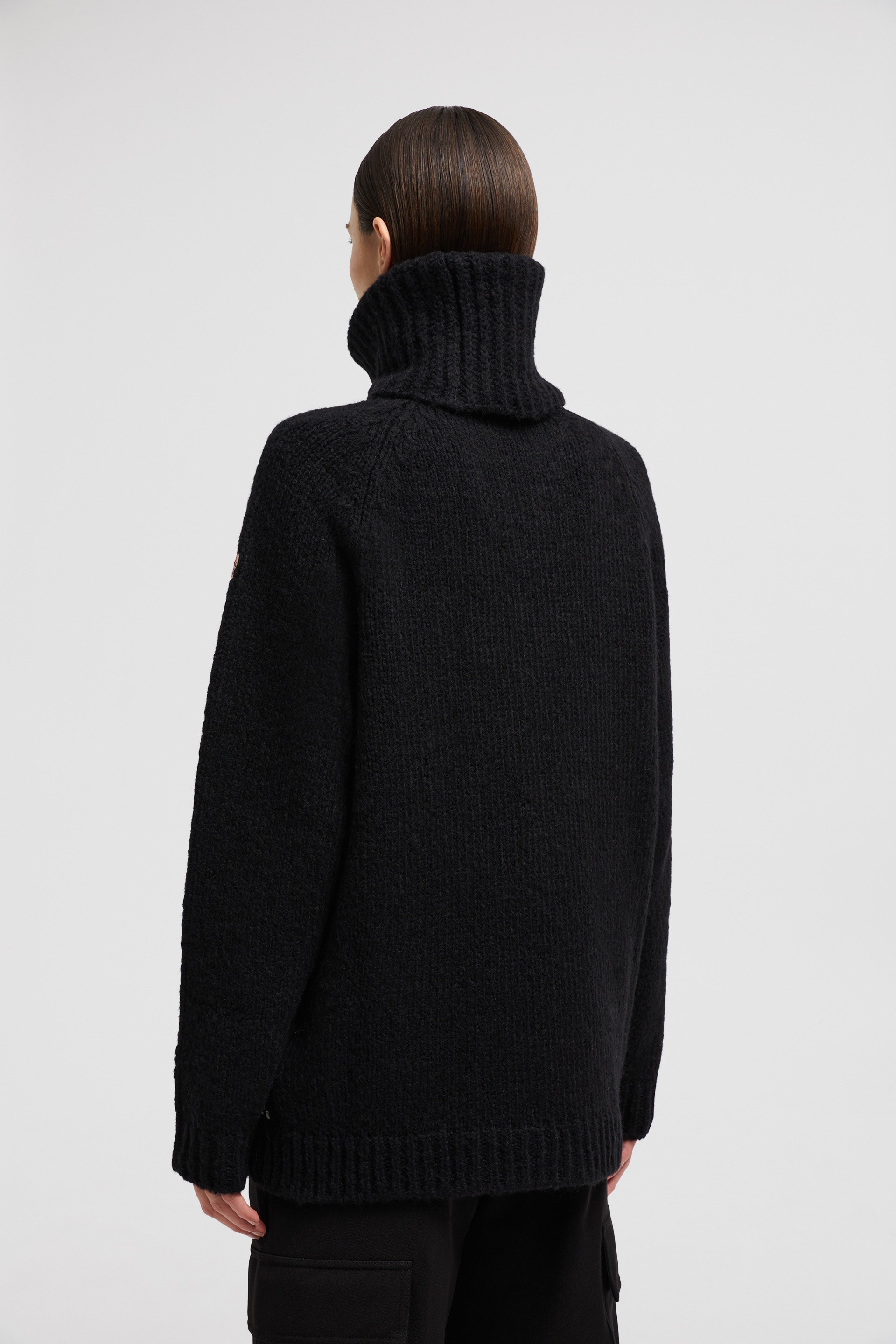Hand-Embroidered Alpaca & Wool Turtleneck Sweater - 5