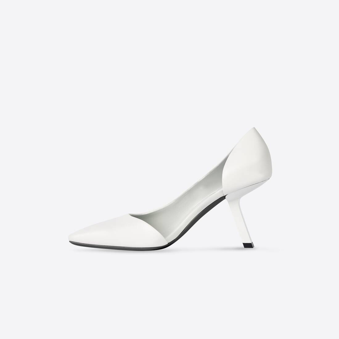 Women's Void 80mm D'orsay Pump in White - 3