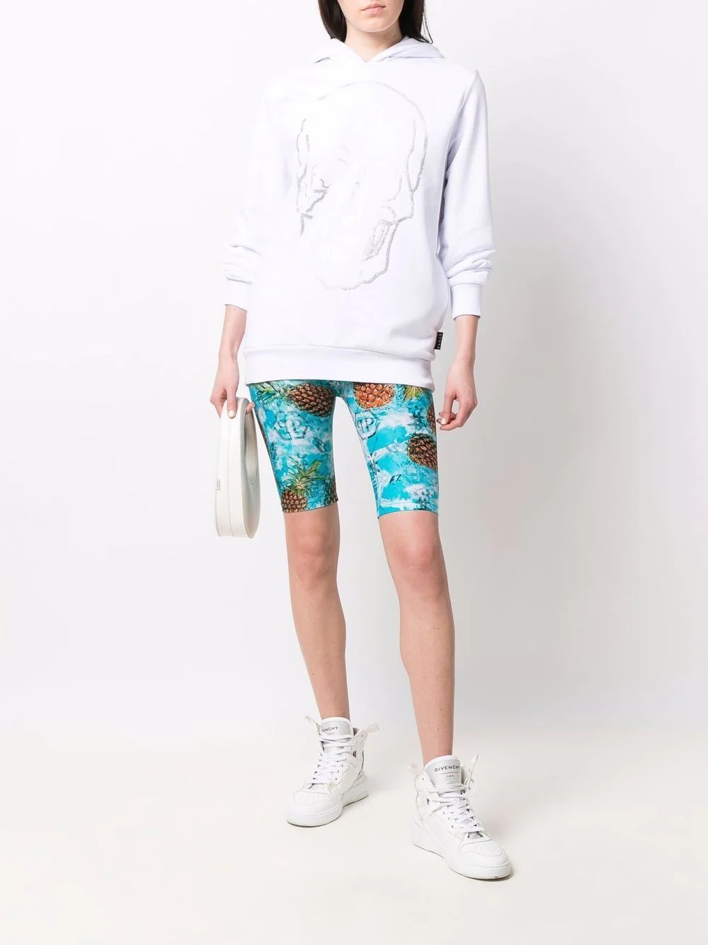 Crystal Skull long-sleeve hoodie - 2