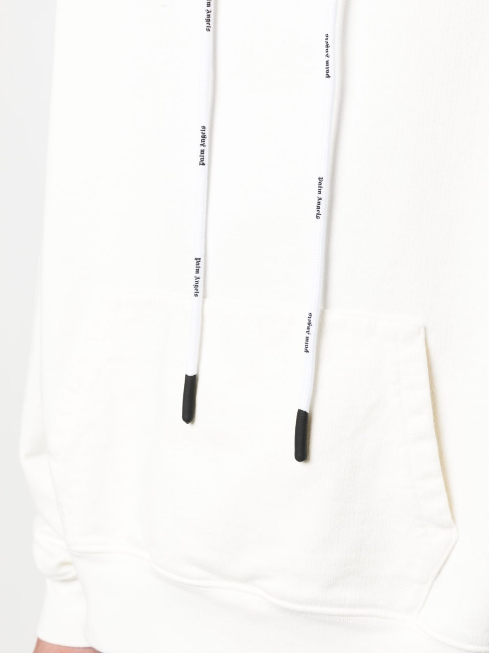 logo-detail cotton hoodie - 5