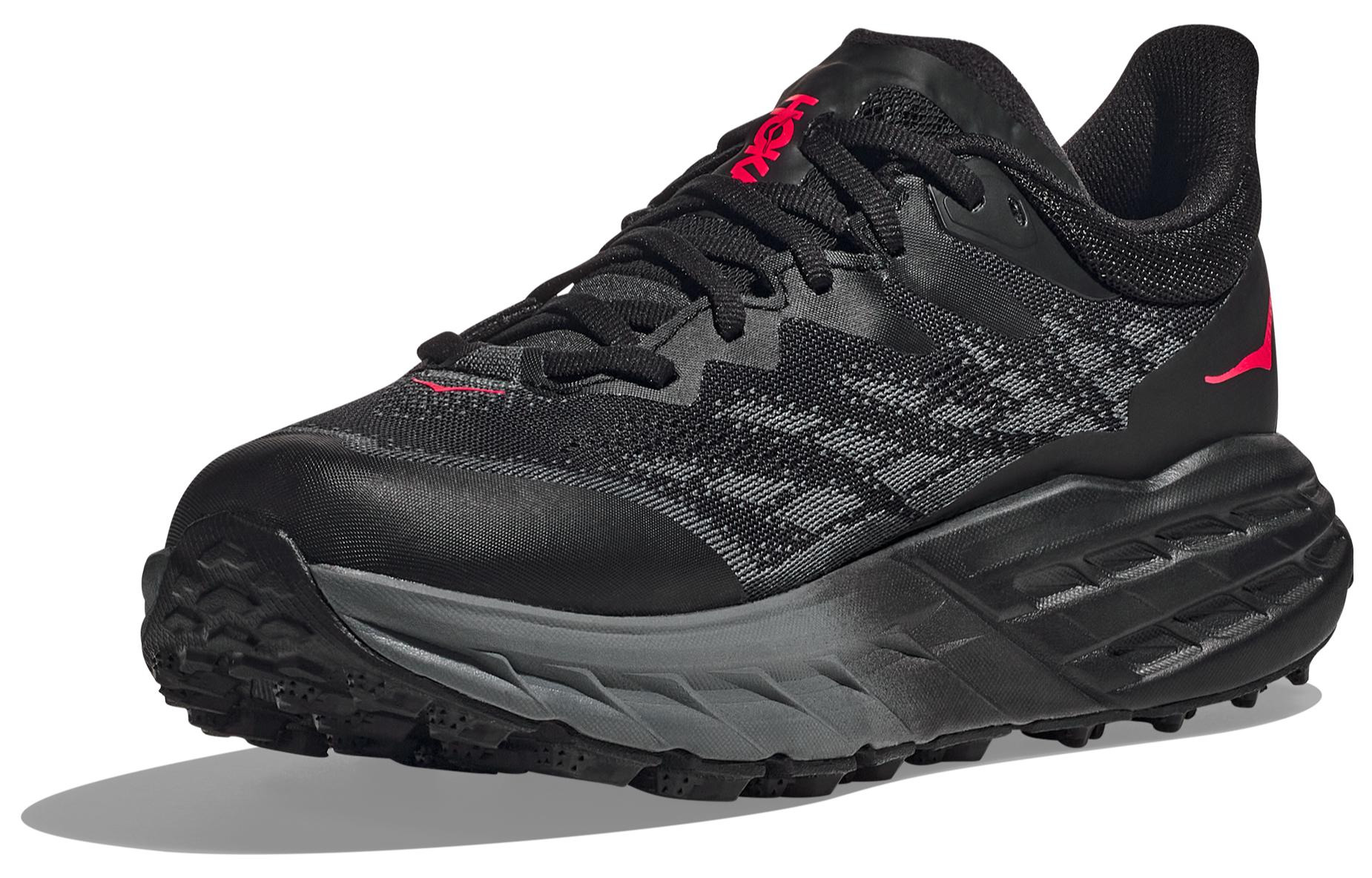 (WMNS) HOKA ONE ONE Speedgoat 5 GORE-TEX 'Black Red' 1127913-BBLC - 5