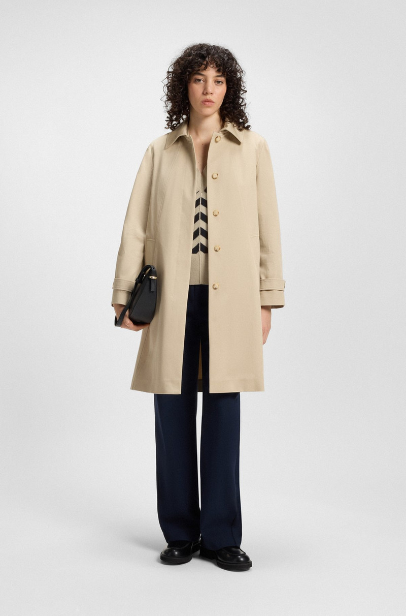 BOSS BLOCK-STRIPE SWEATER IN WOOL AND CASHMERE outlook