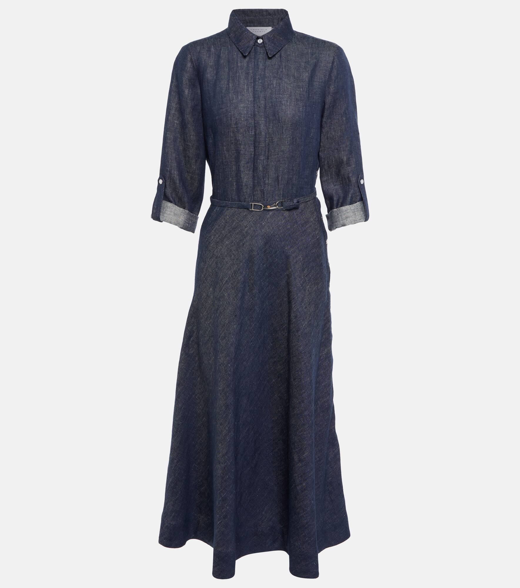 Marley denim midi dress - 1