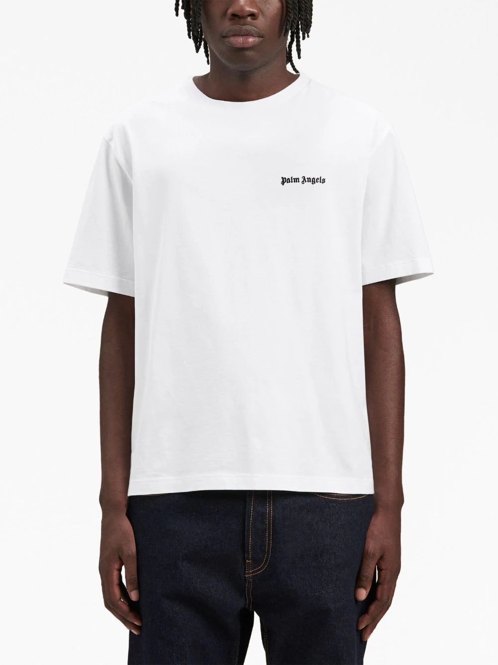 Crew-Neck T-Shirt With Embroidery - 2