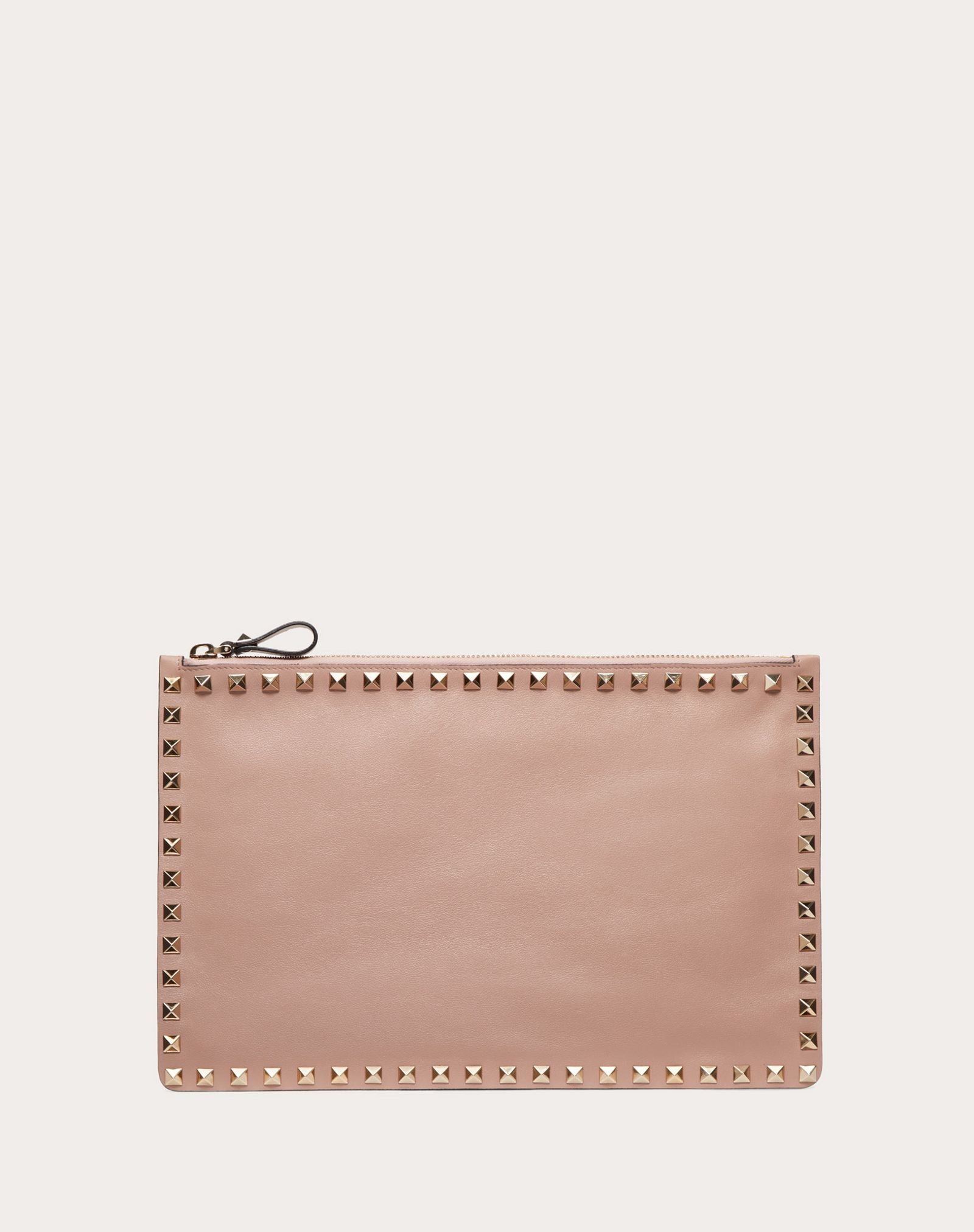 Rockstud Calfskin Pouch - 1