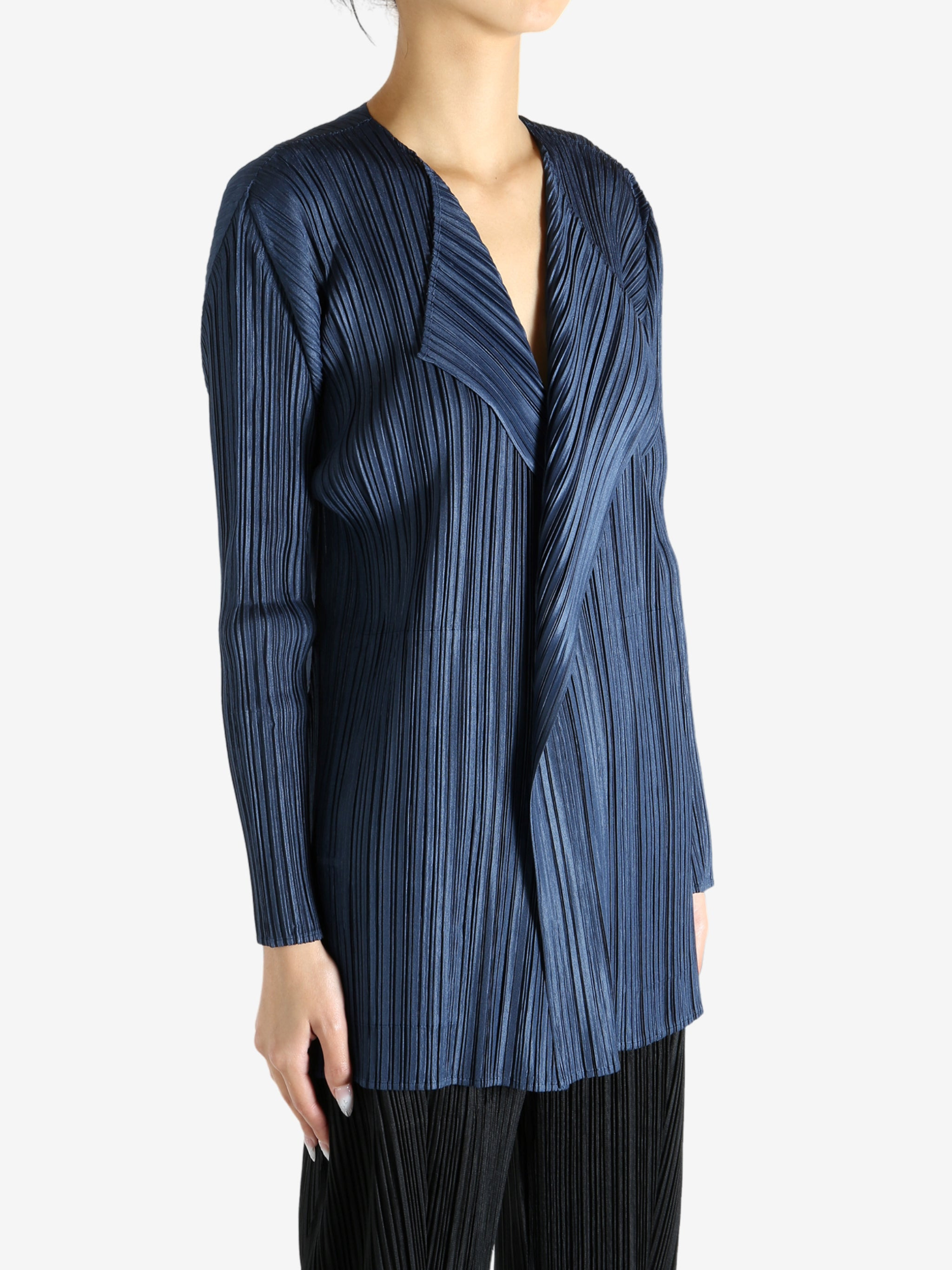 PLEATS PLEASE ISSEY MIYAKE - Women Mellow Pleats Coat - 2