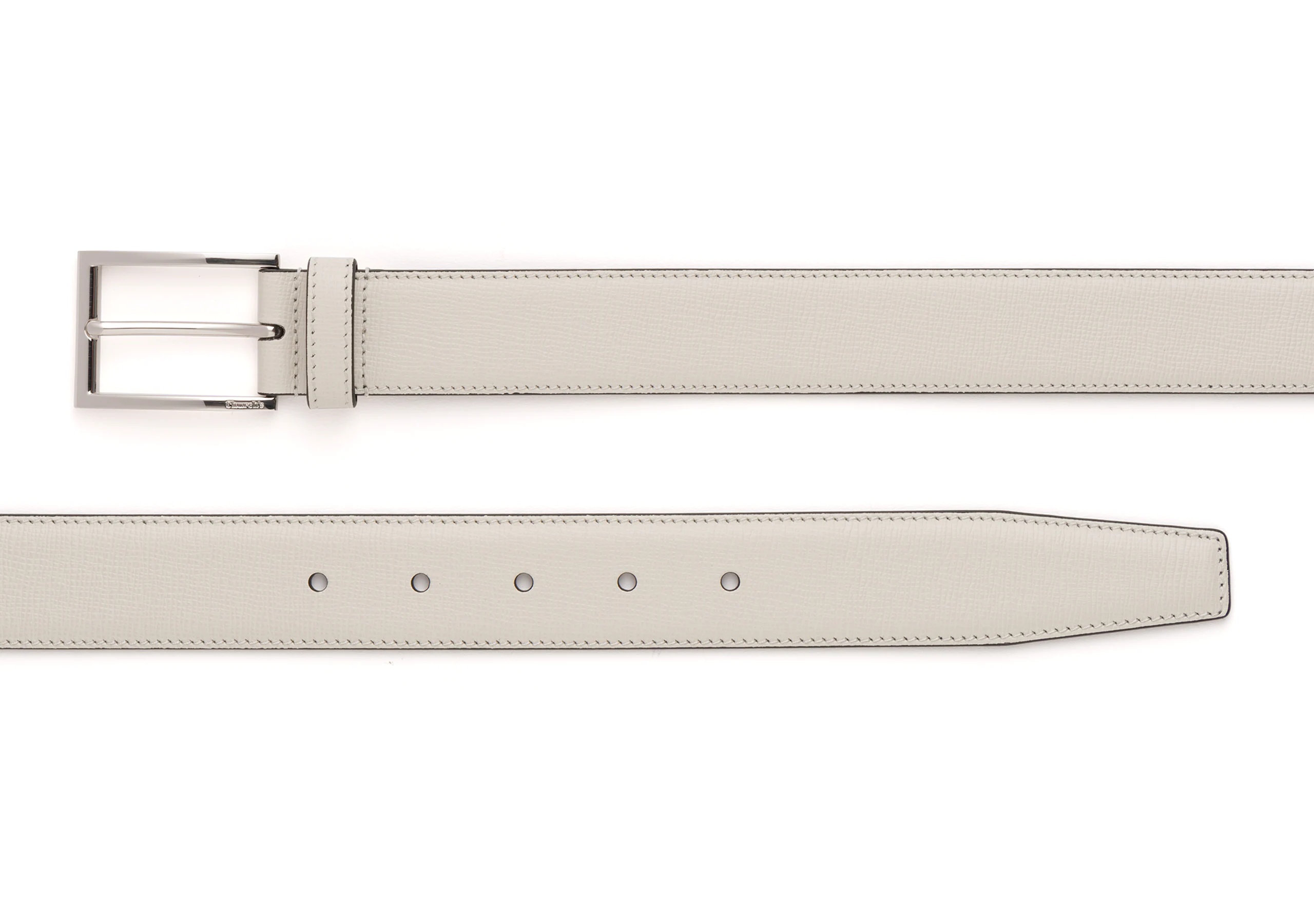Elongated buckle belt
St James Leather Belt White - 2